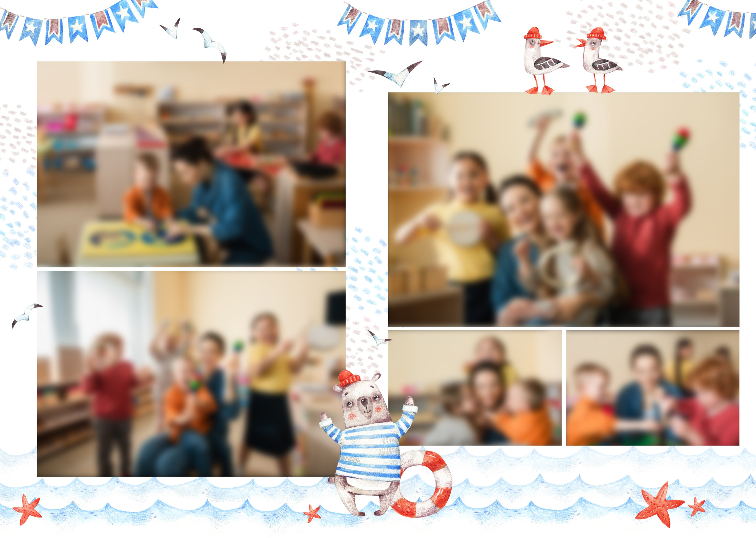 «Морские медведи». Школьный фотограф в Валуйках. Фотосессии для выпускников и изготовление выпускных альбомов в городе Валуйки и в Белгородской области