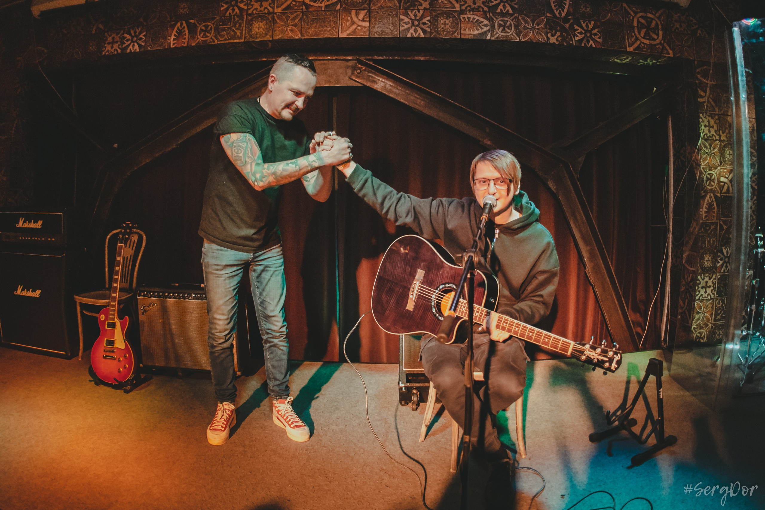 Андрей Грейчайник, Лёва Сазонов, Dругой Ветер, The Place, Санкт-Петербург, СПб, Акустика, Денис Дёмкин, ДМЦ, Дороги Меняют Цвет, 19.01.2024, SergDor, 19 января 2024 года, #SergDor