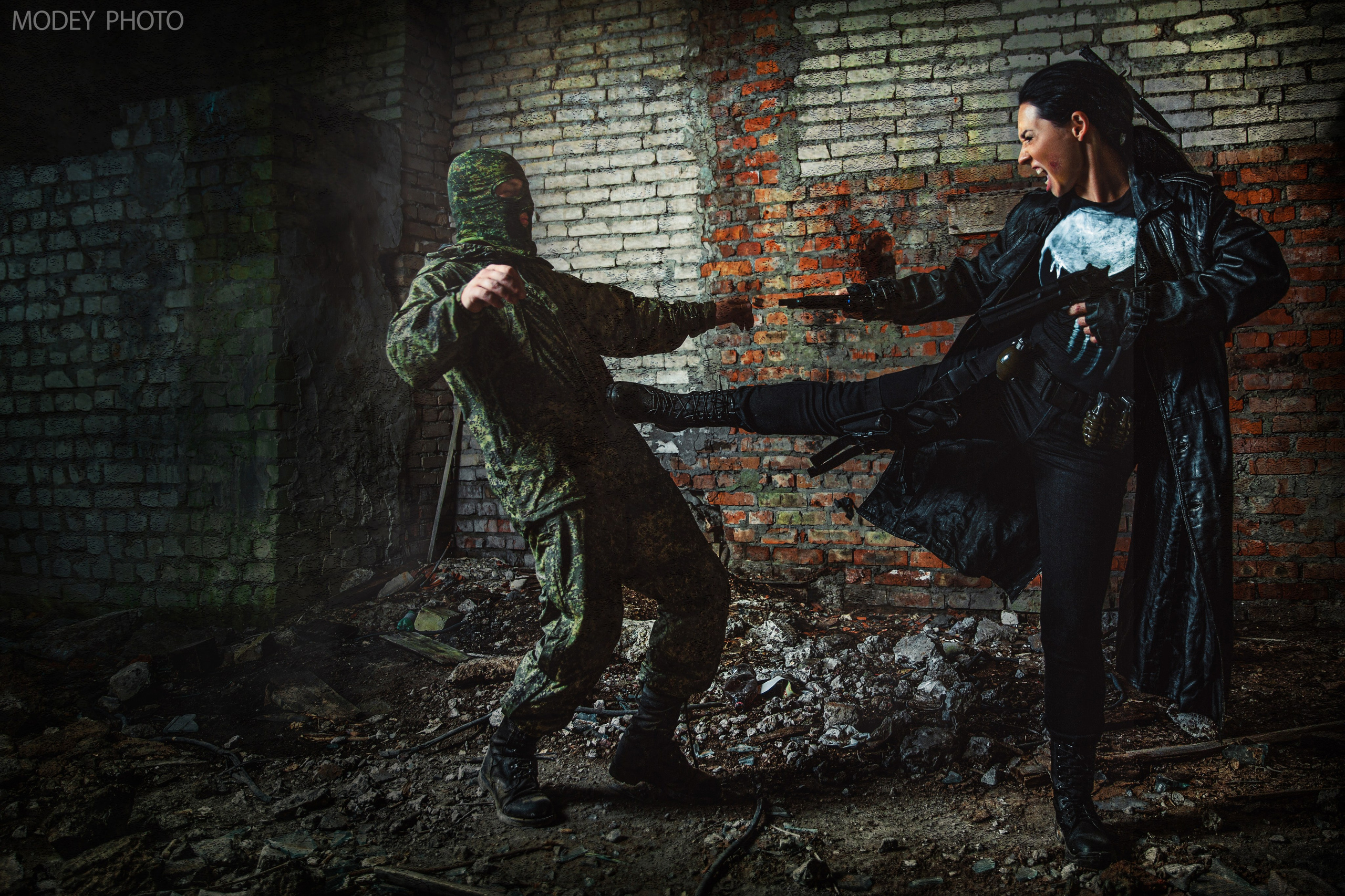 Косплей на тему «Каратель»