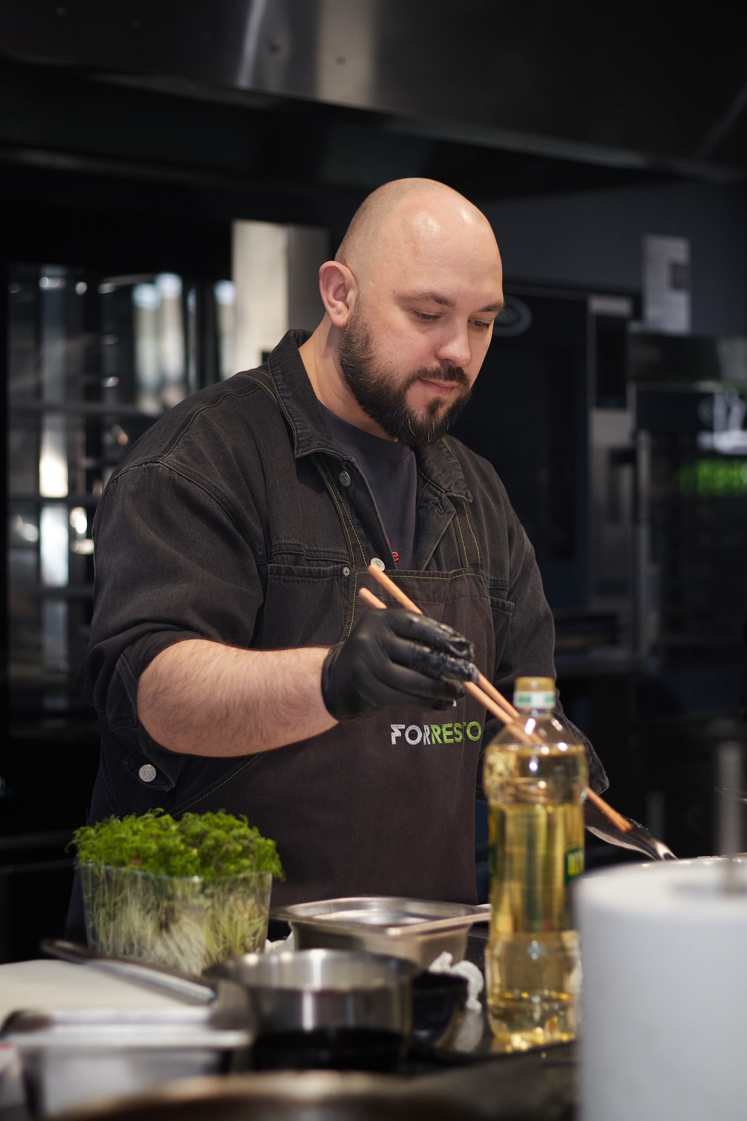 Мастер Класс паназиатской кухни ResFood — Курсант Нурадинов. Фотограф Красноярск | Ховрин Иван | Свадьбы, Мероприятия, Фотосессии