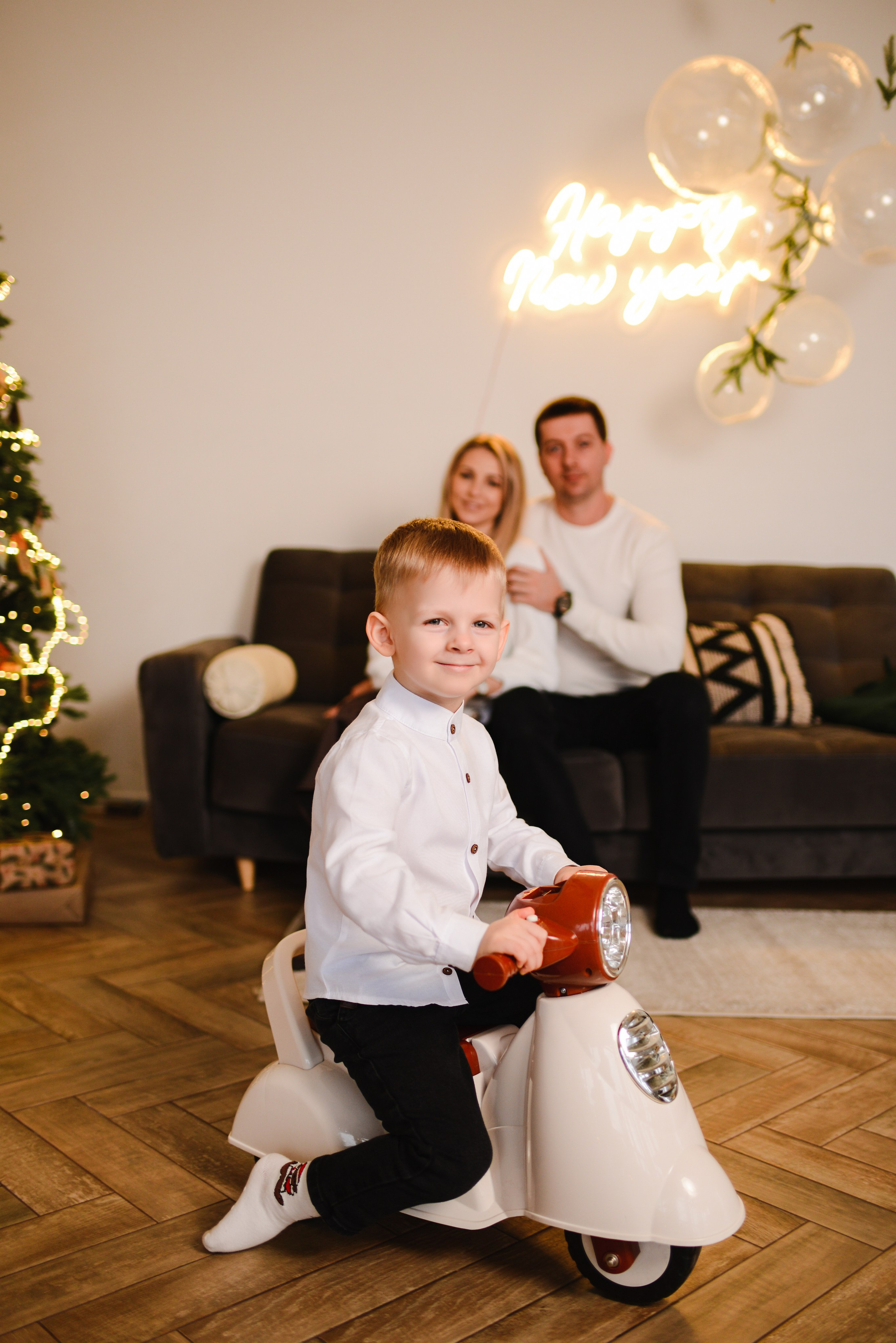 Новогодняя семейная. Фотограф Ярута Оксана / Ростов-на-Дону