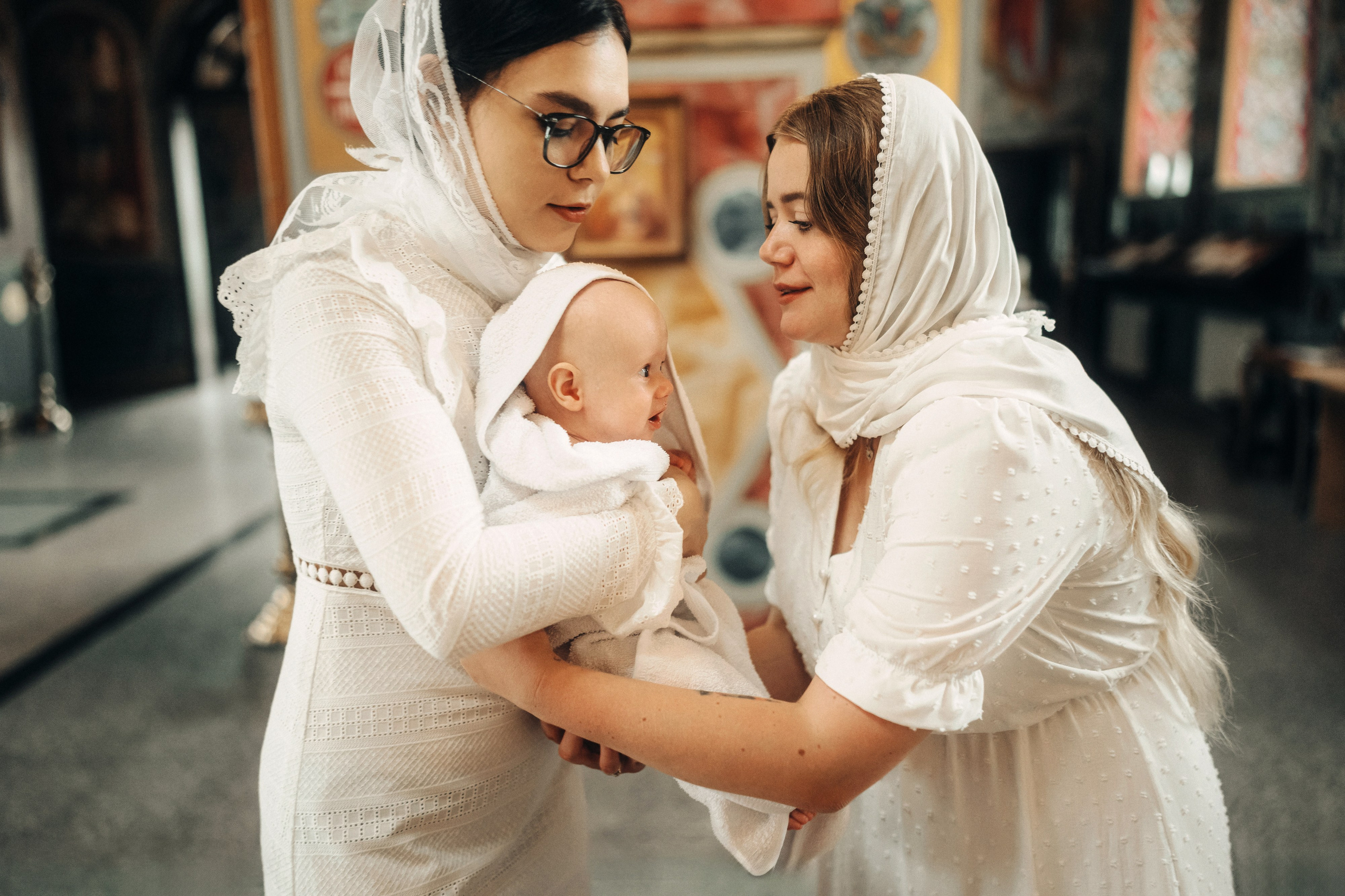 Крещение в храме Всецарица. Свадебный и репортажный фотограф в Воронеже Роман Янко