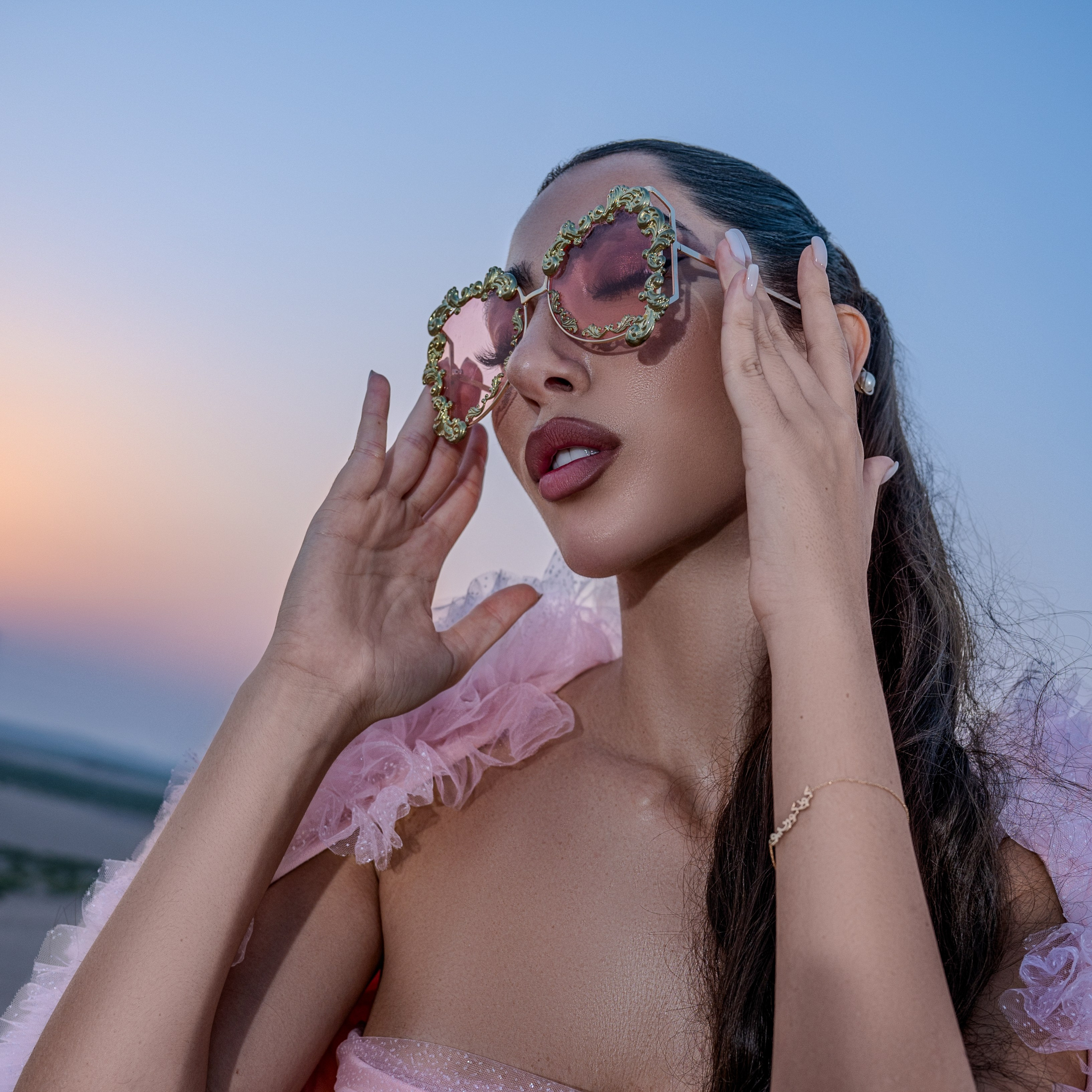 Pink desert Marshmallow. Коммерческий фотограф Москва /Дубай, эксклюзивные фэшн фотосессии