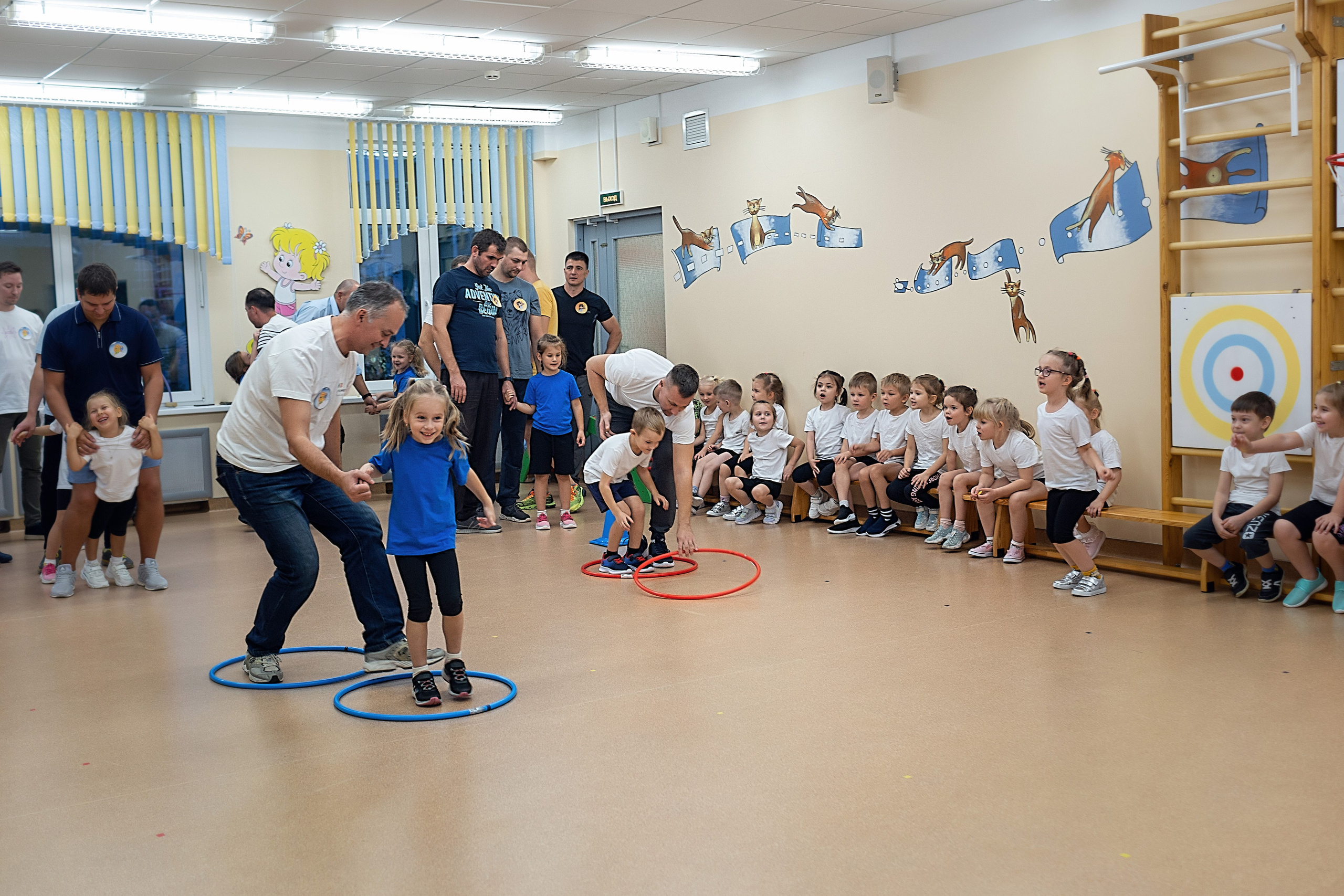 День пап в детском саду_2024. Семейный фотограф в Санкт-Петербурге