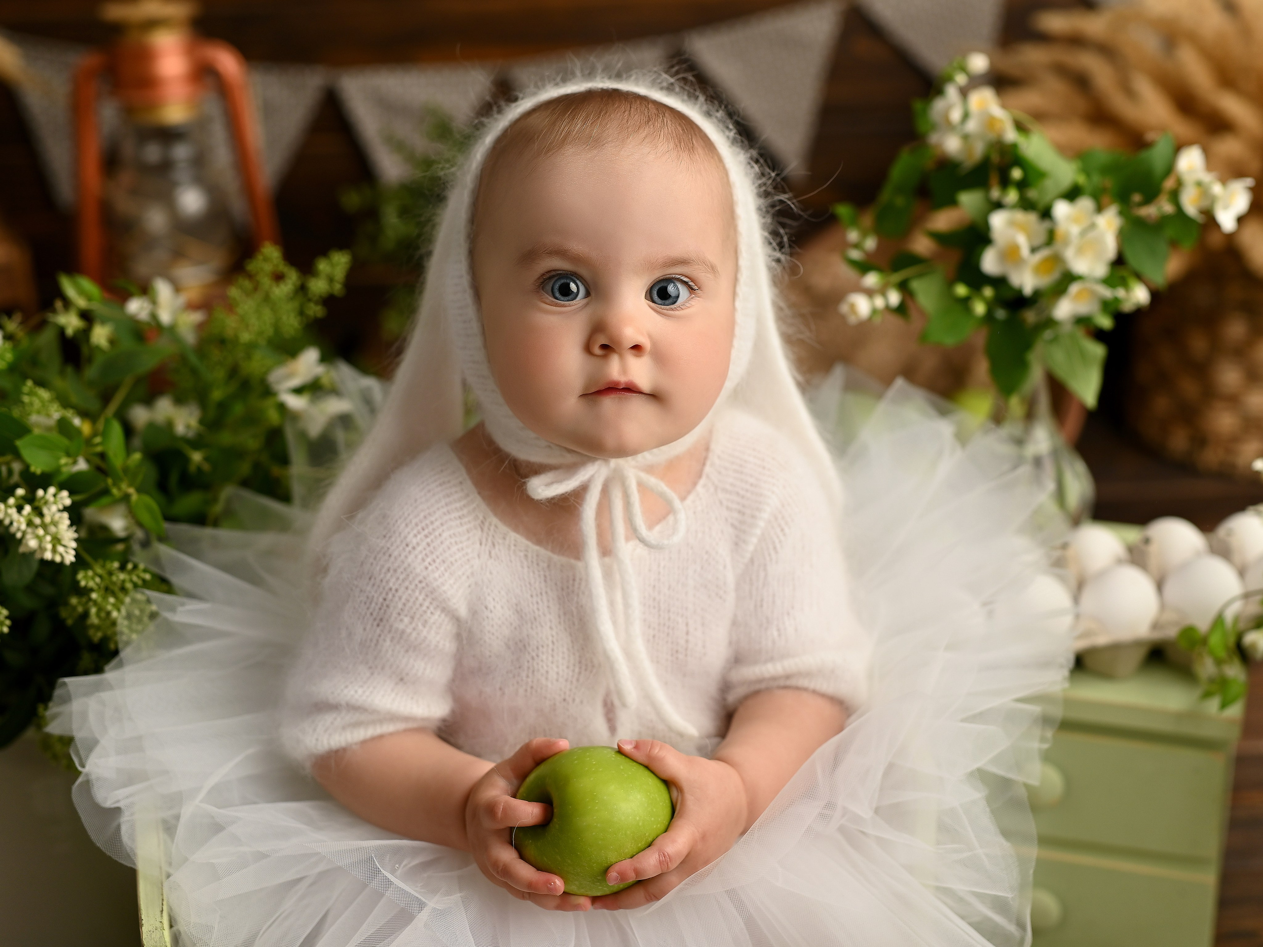 Годики. Фотограф новорождённых малышей в Краснодаре Татьяна Нагорная