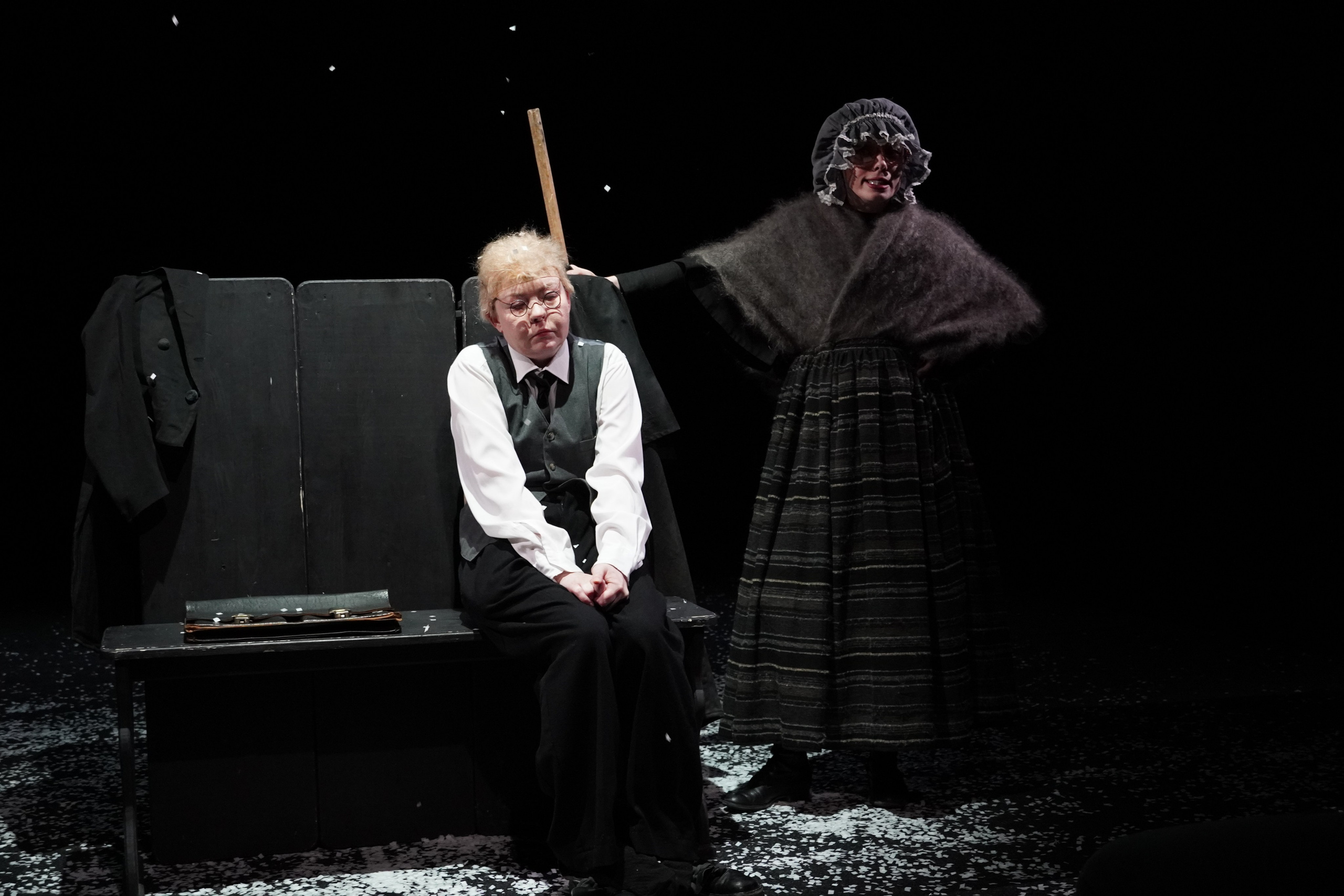 Спектакль «Метель, шинель в портфель». Фотохудожник Татьяна Бойцова