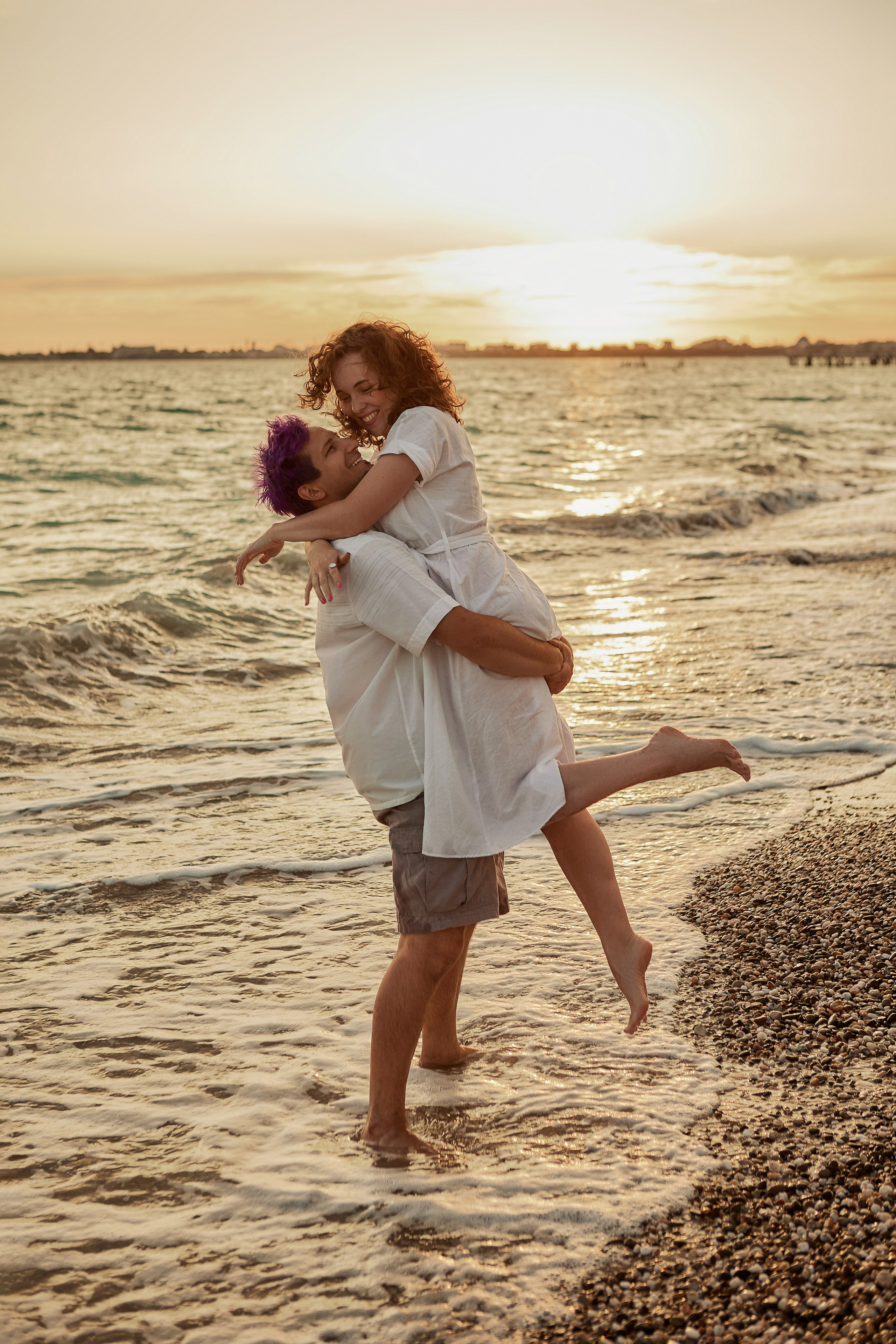 Семейная съемка у моря. Фотограф в Краснодаре и в Евпатории Дарья Белоущенко