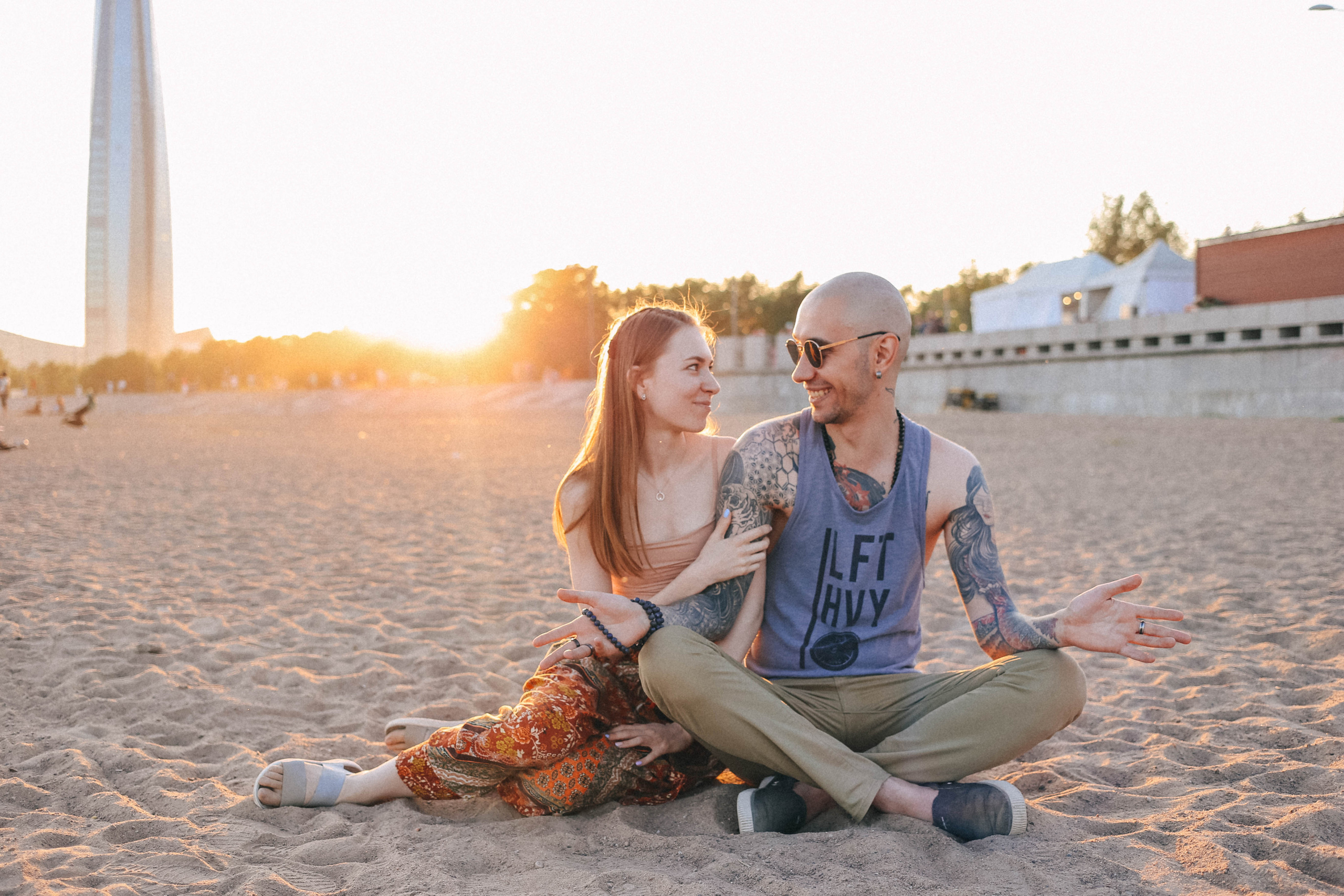 На закате. Фотограф в Санкт-Петербурге Гарипова Валерия