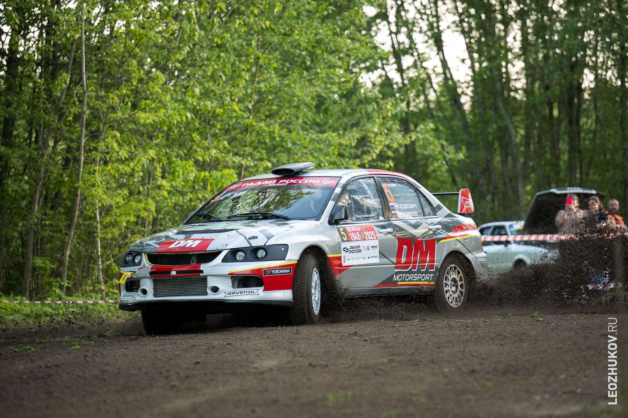 Rally Pushkinskie gory 2025. Sports photographer Leonid Zhukov