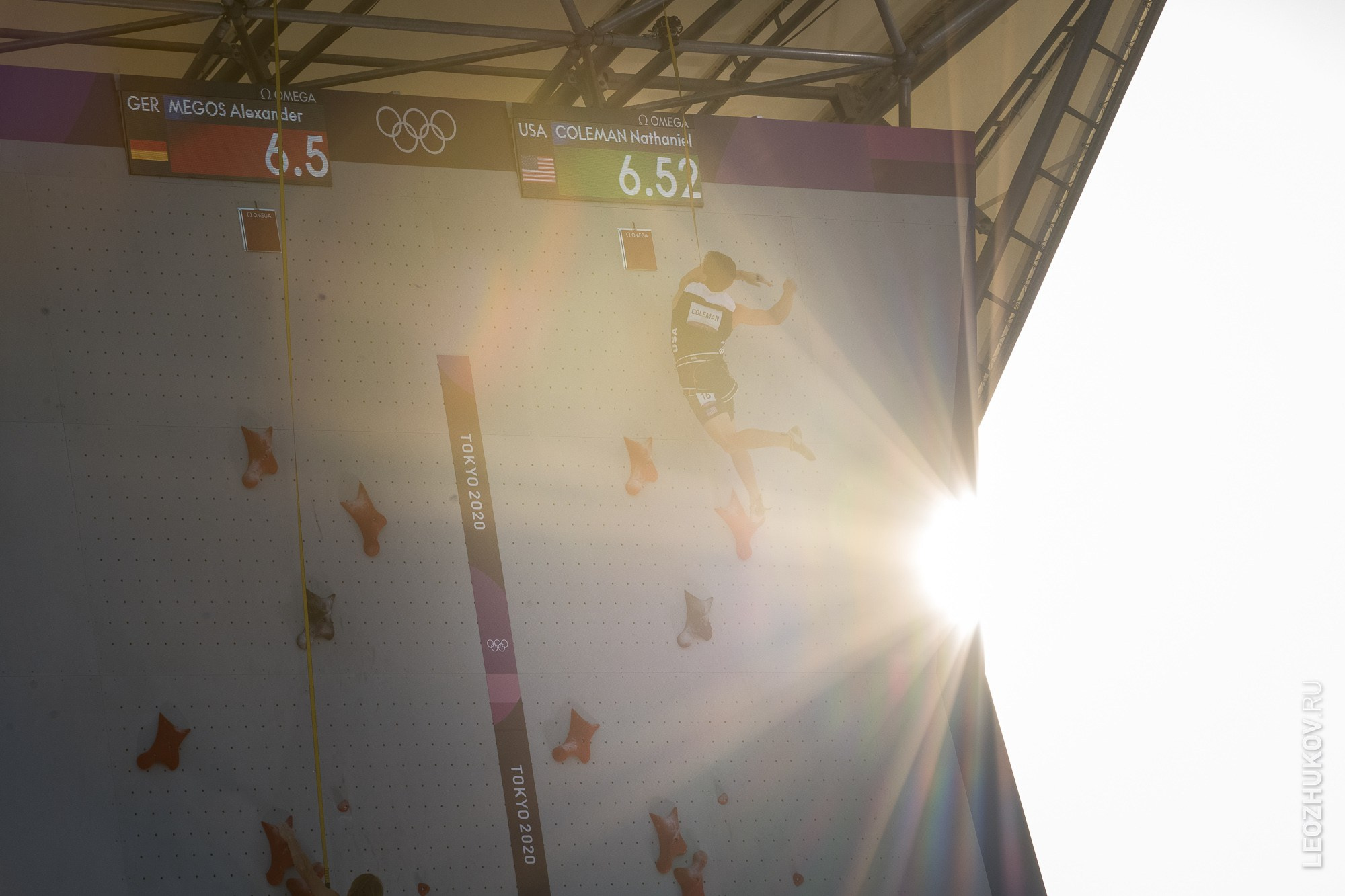 Tokyo-2020 Olympic games. Sports photographer Leonid Zhukov