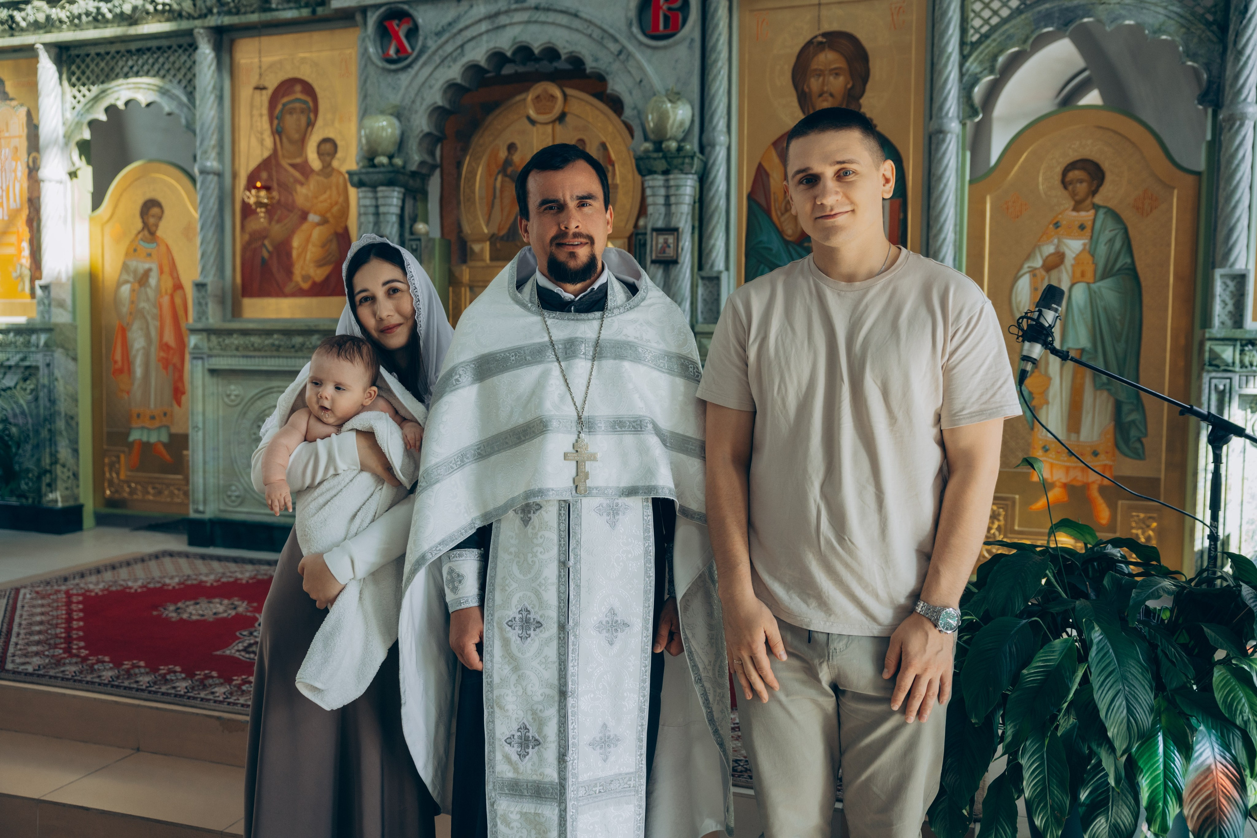 Крещение Александра. Свадебный, семейный фотограф в Иркутске Светлана Макаричева