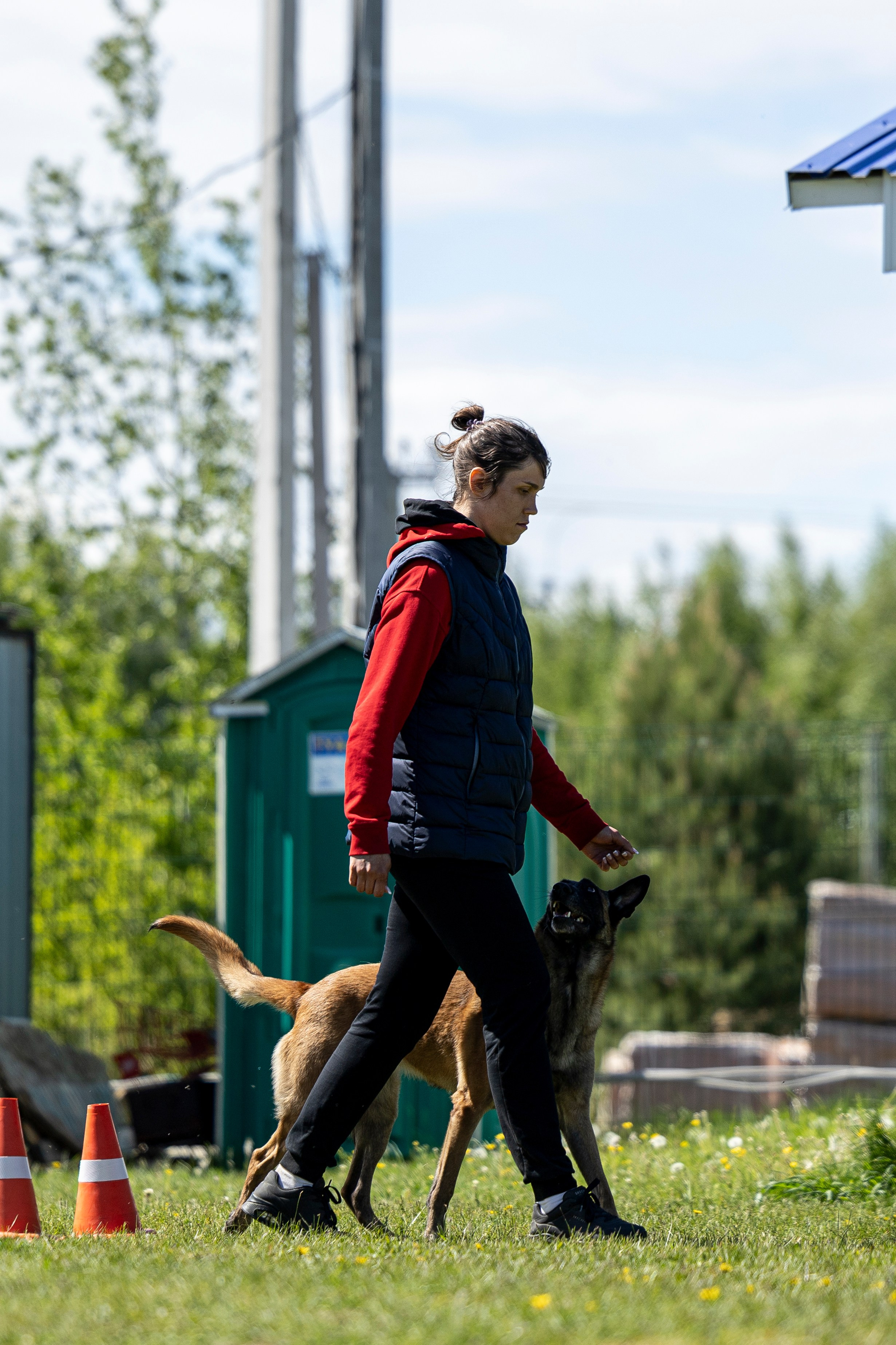 Испытания по мондьорингу в Нижнем Новгороде. Фотограф-анималист Анна Маринич