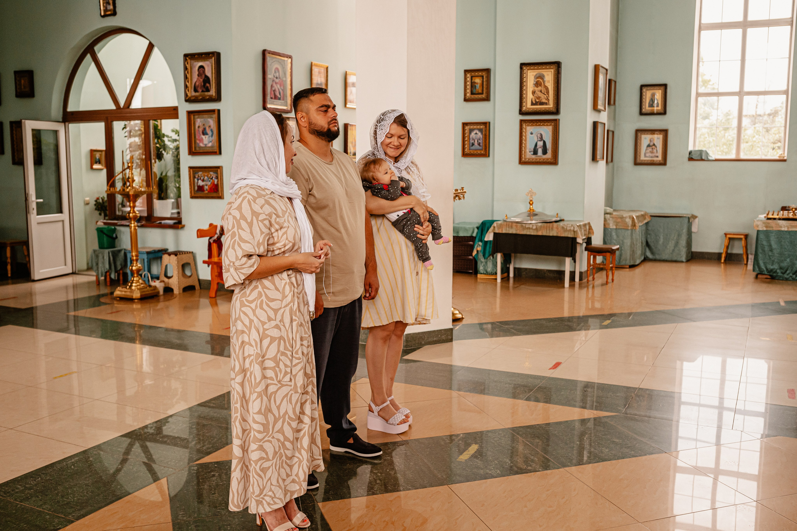 Крещение в Кропоткине. Свадебный фотограф Кропоткин Краснодар