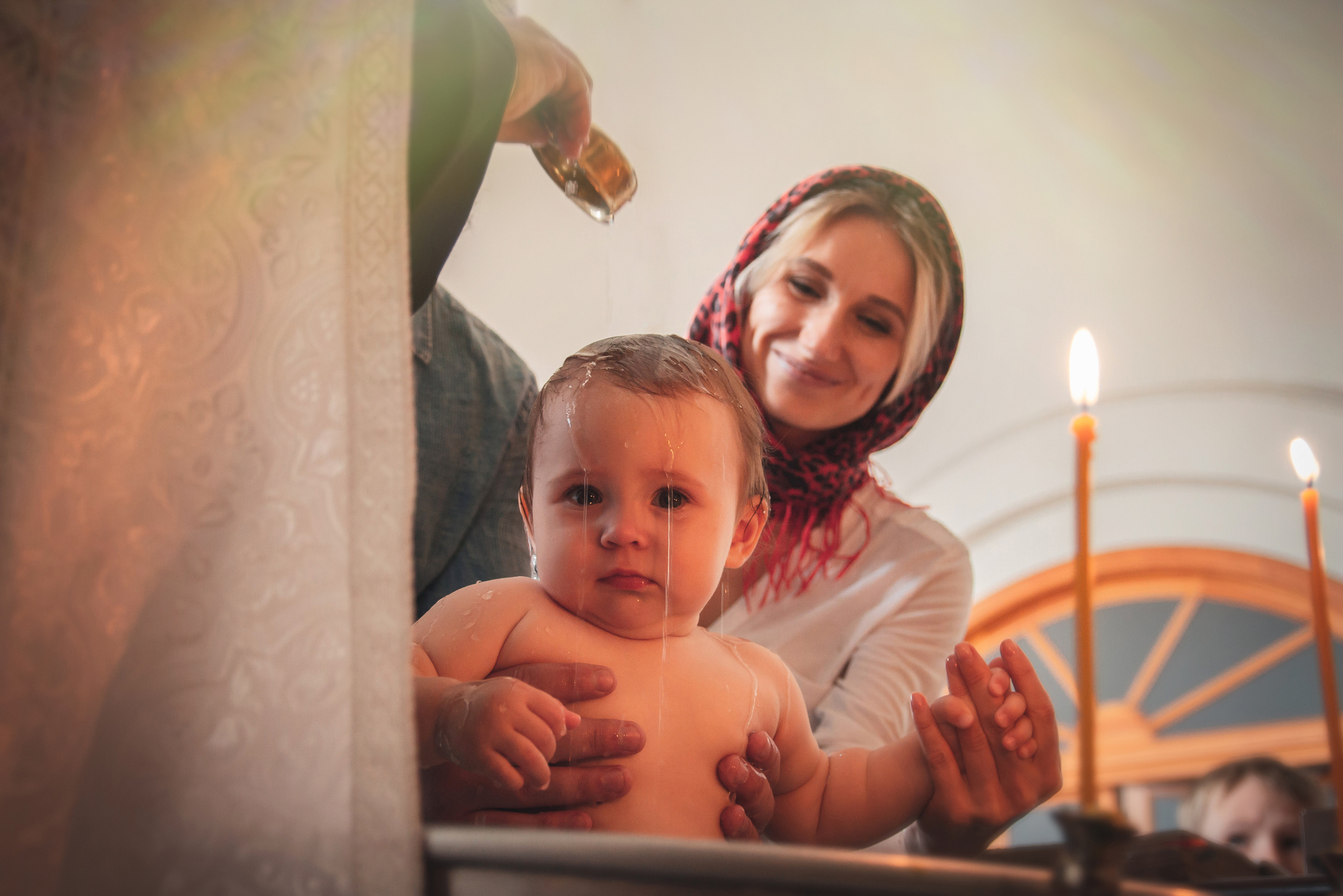 Крестины Софьи и Анны. Семейный и детский фотограф в г. Новосибирске Макеева Анастасия