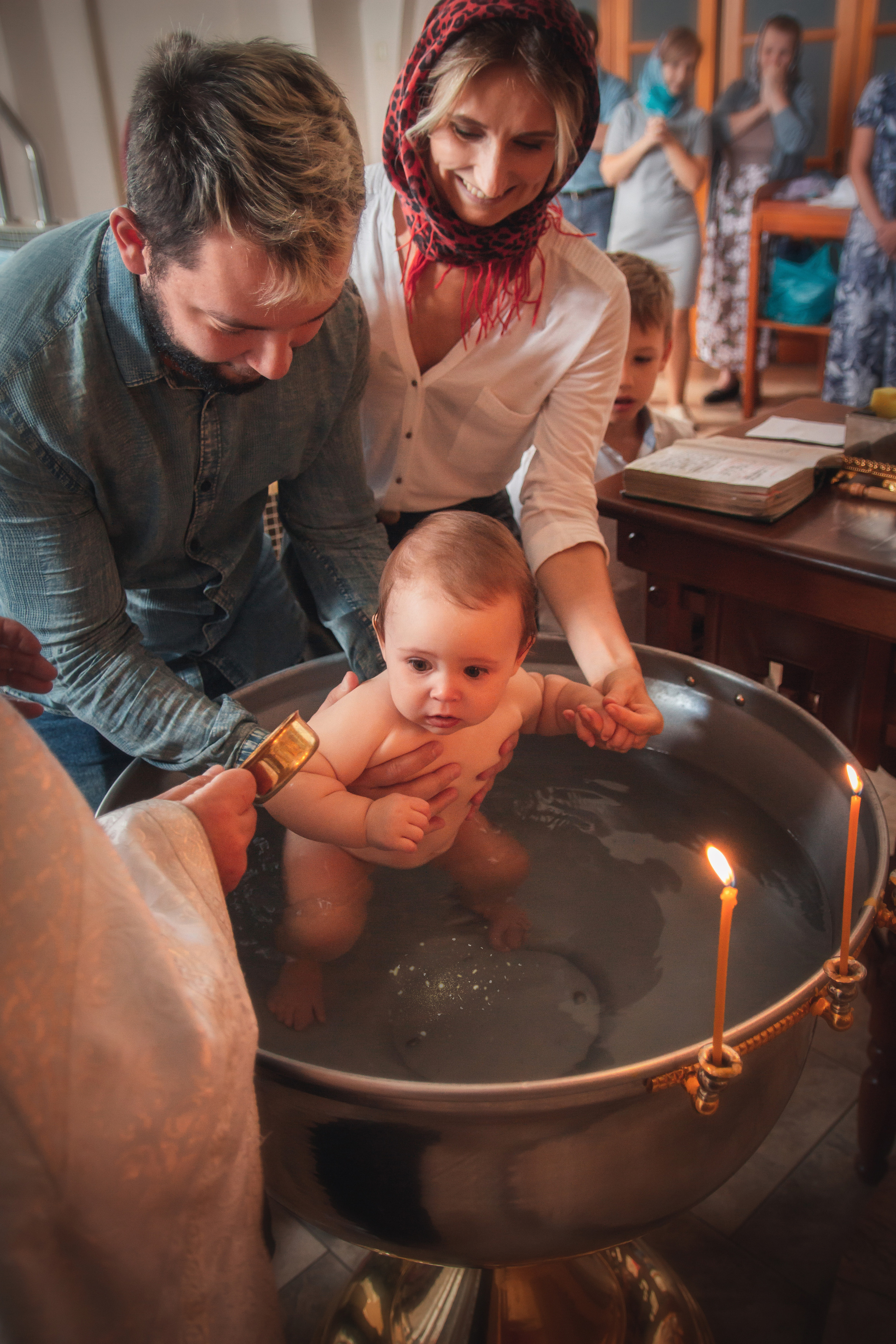 Крестины Софьи и Анны. Семейный и детский фотограф в г. Новосибирске Макеева Анастасия