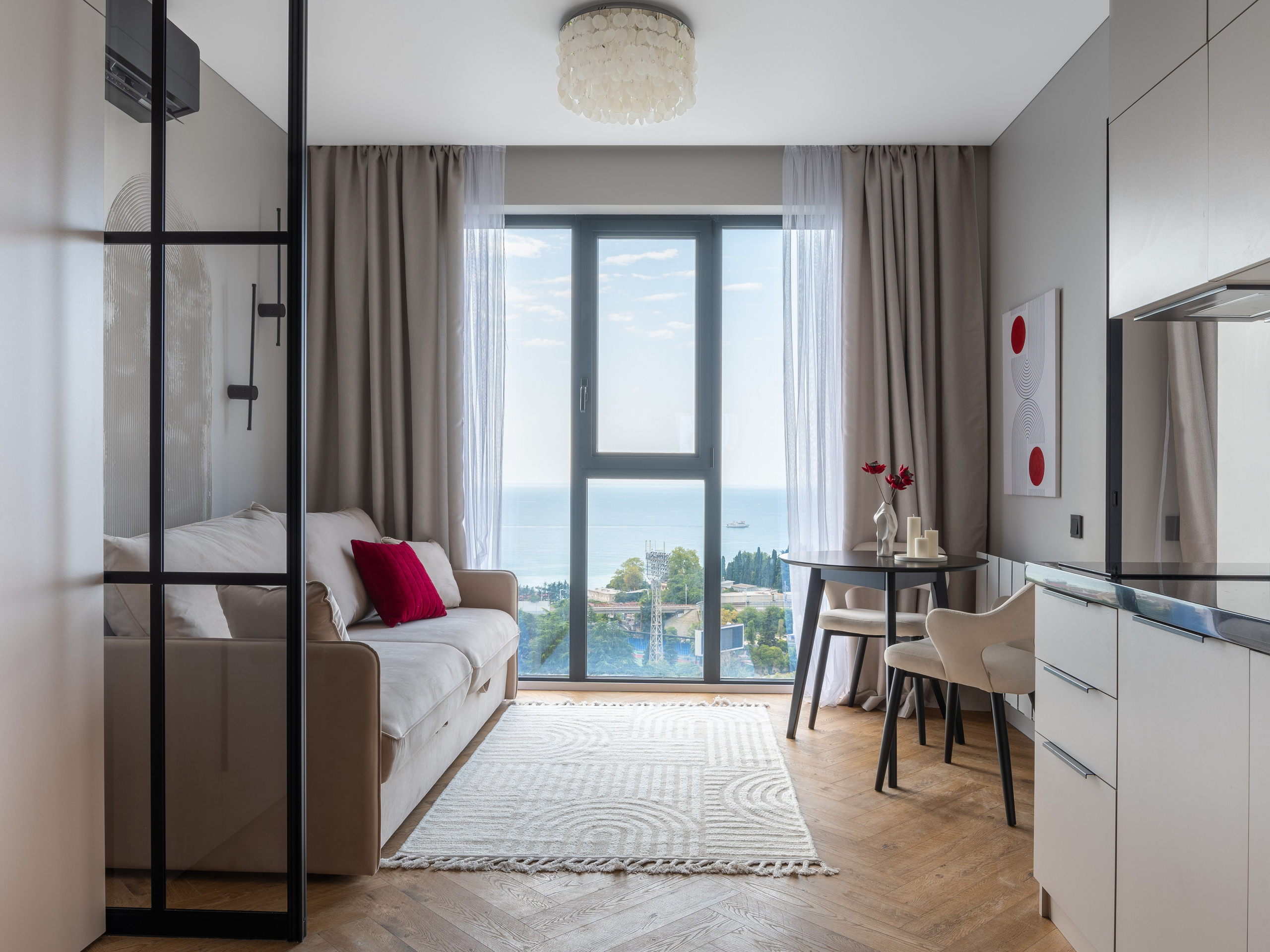 Квартира с яркими акцентами. Интерьерный фотограф в Сочи Элина Габриелян