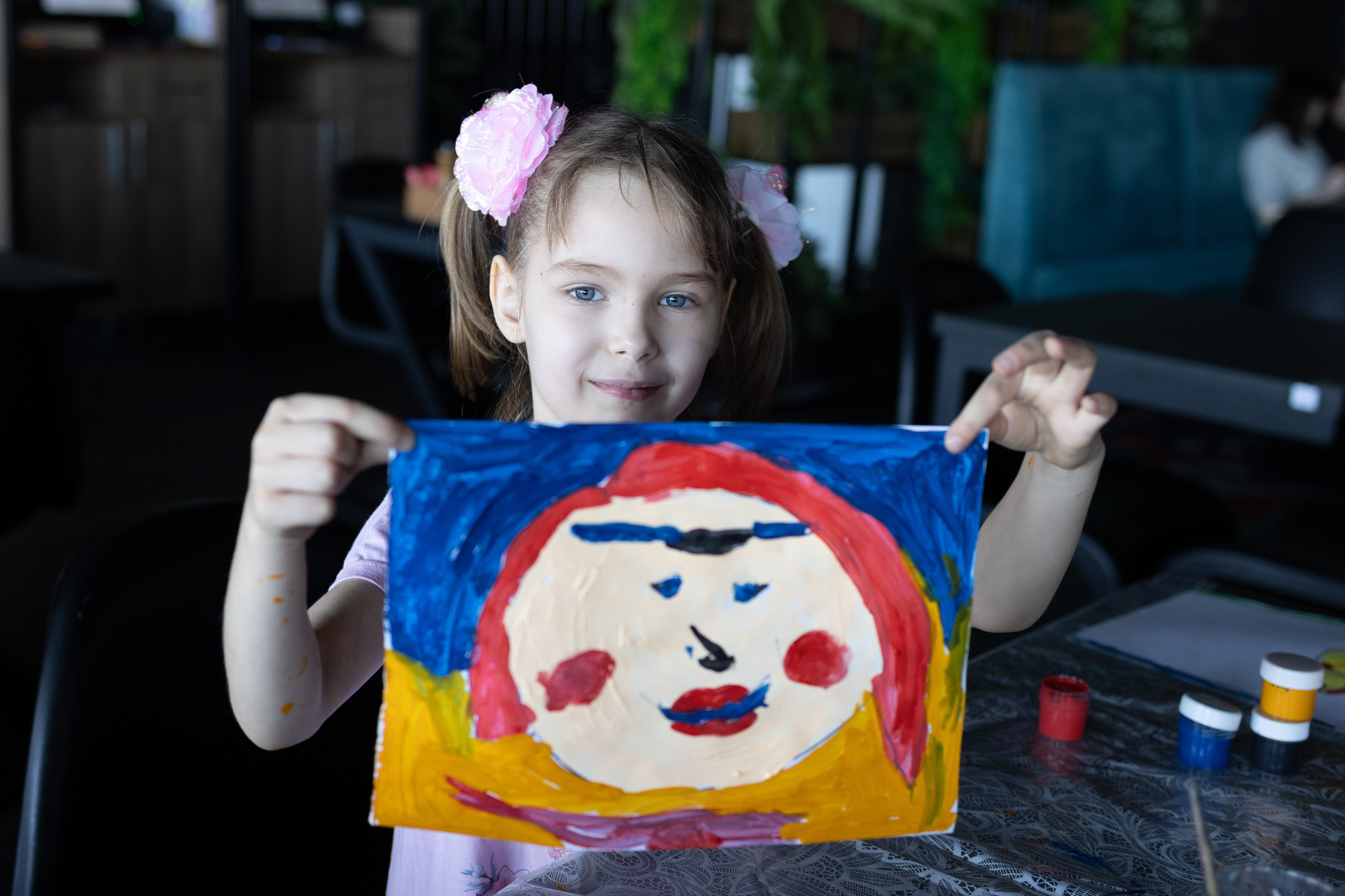 Азартное рисование. Семейный и детский фотограф в Славгороде Анастасия Винс