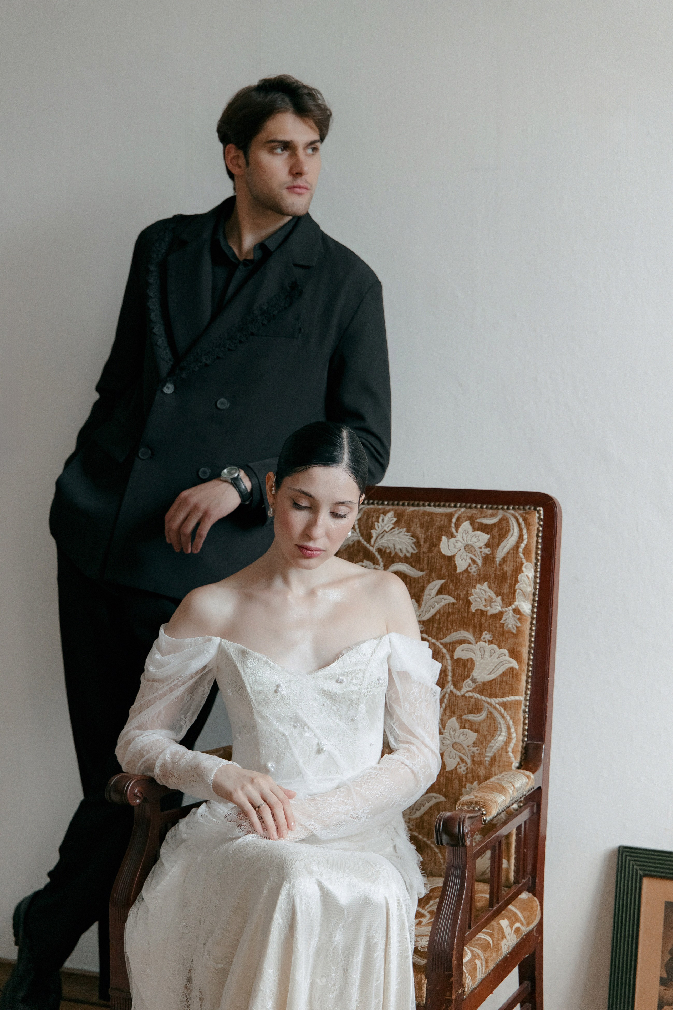 Винтажная история Полины и Дмитрия. Свадебный фотограф Москва