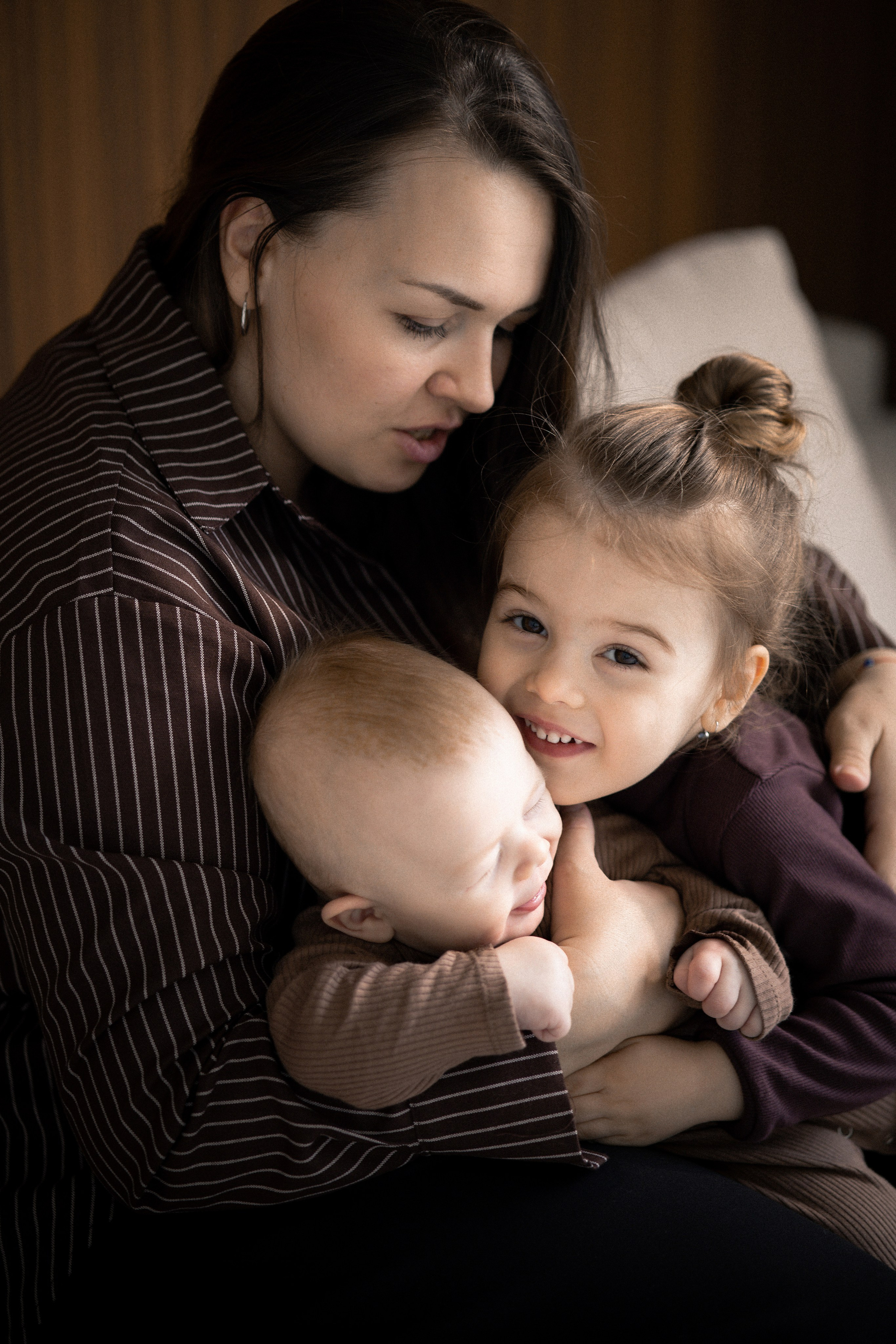 фотосессия мама и дети