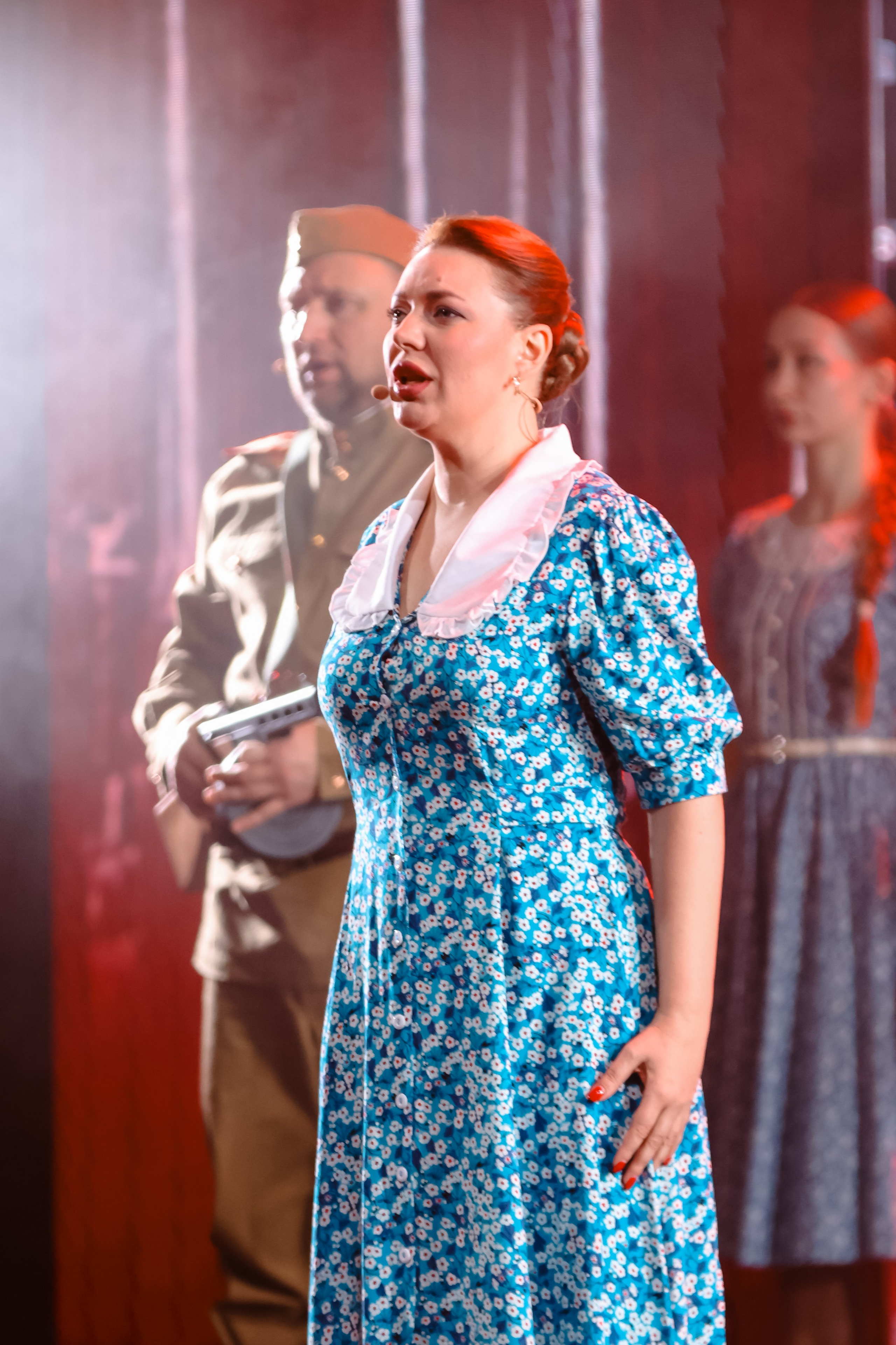 Василий Теркин, театр «Русская песня». Фотограф Ольга Махалова — Санкт-Петербург, Москва, Нижний Новгород