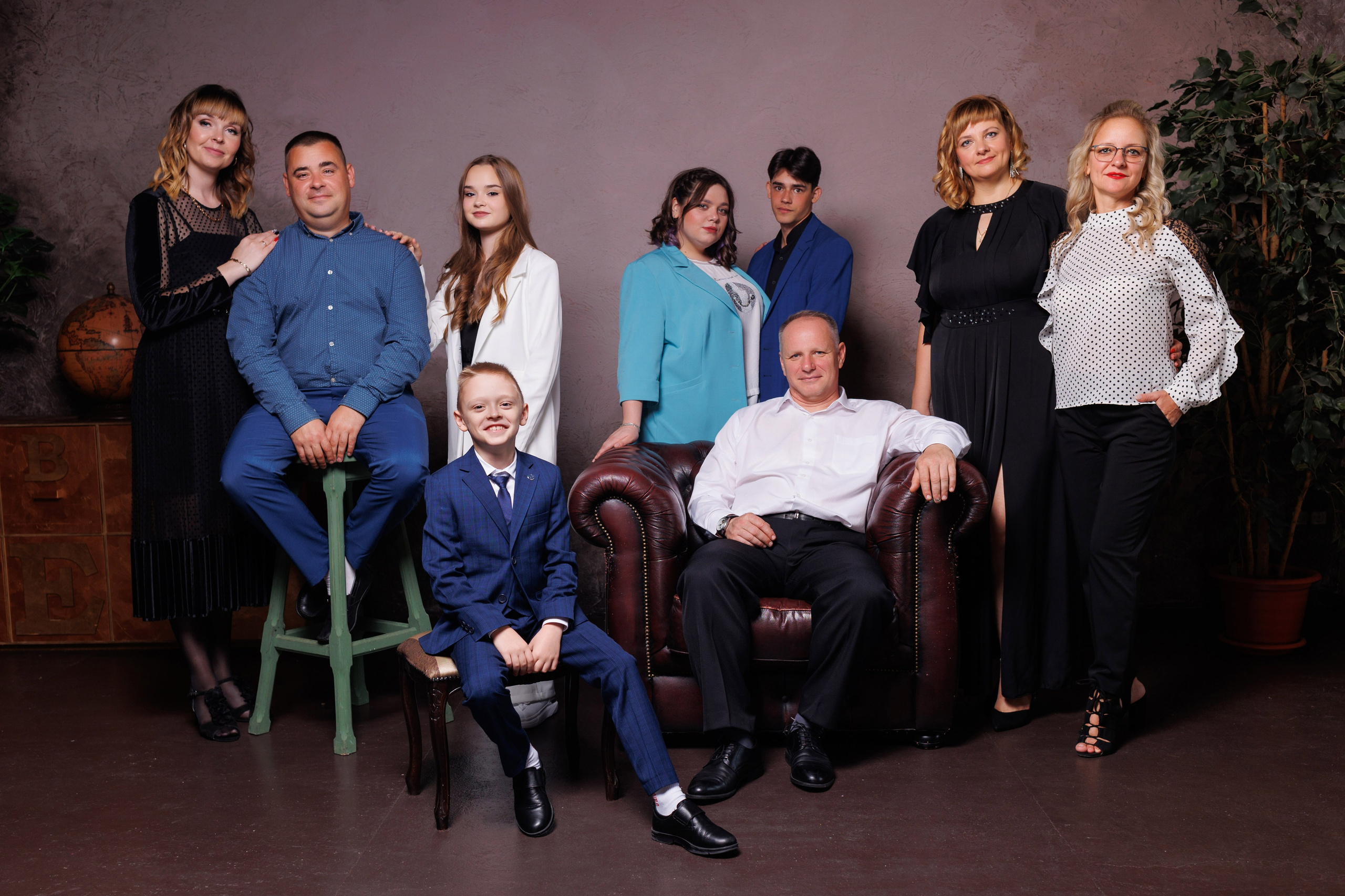 Дружная семья. Коммерческий фотограф Андрей Тремасов