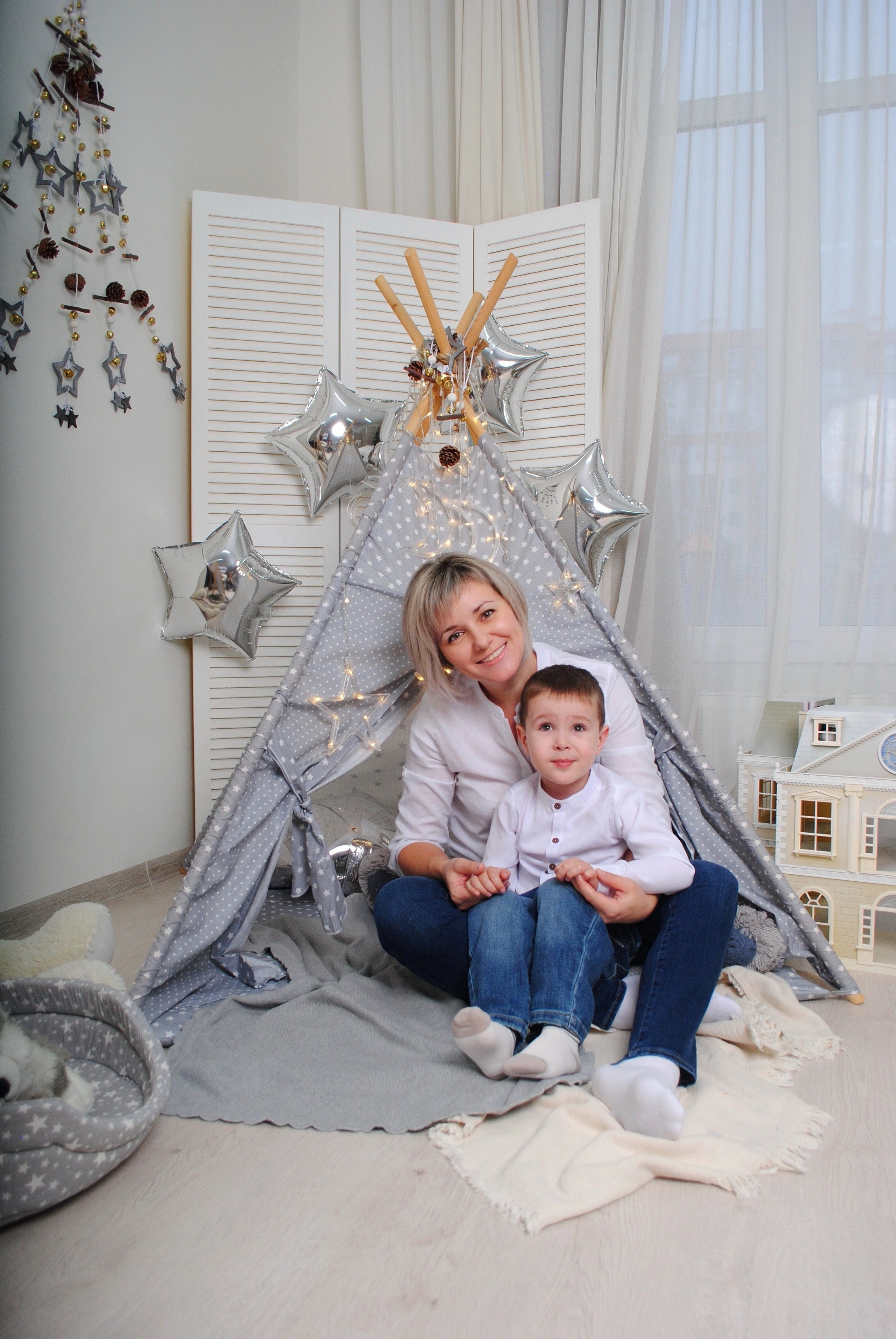 Кристина и семья. Фотограф Мария Мусаелян