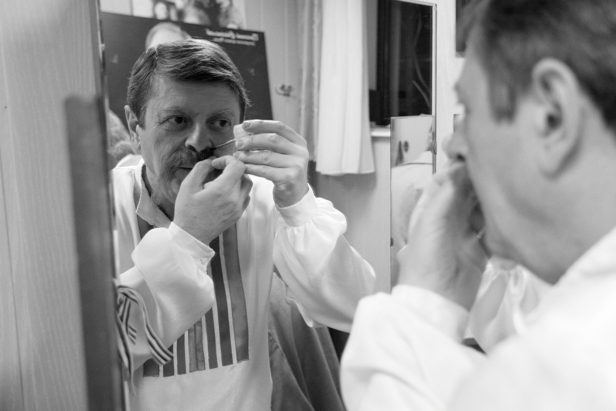 За кулисами. Фотограф Юлия Маринина