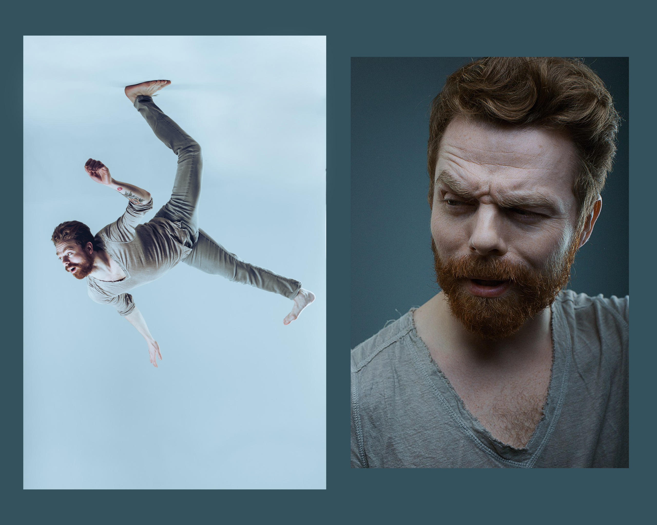 "Acting Portfolio" for aspiring film actors from a professional photographer in the film industry. Dubai, Moscow. Portrait photographer Moscow, UAE, Oleg Koshmarov