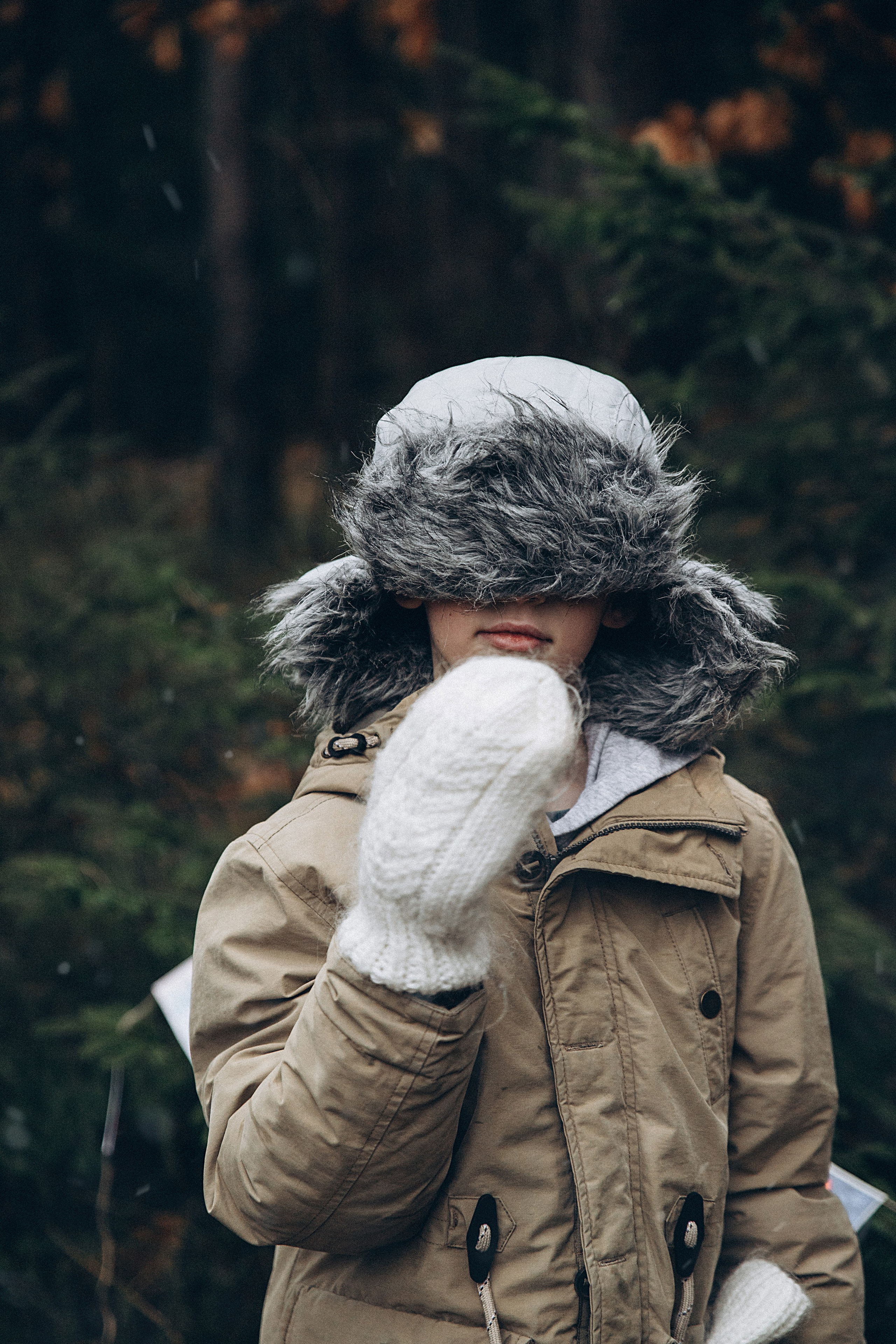 Елка в лесу. Репортажный и детский фотограф в Минске