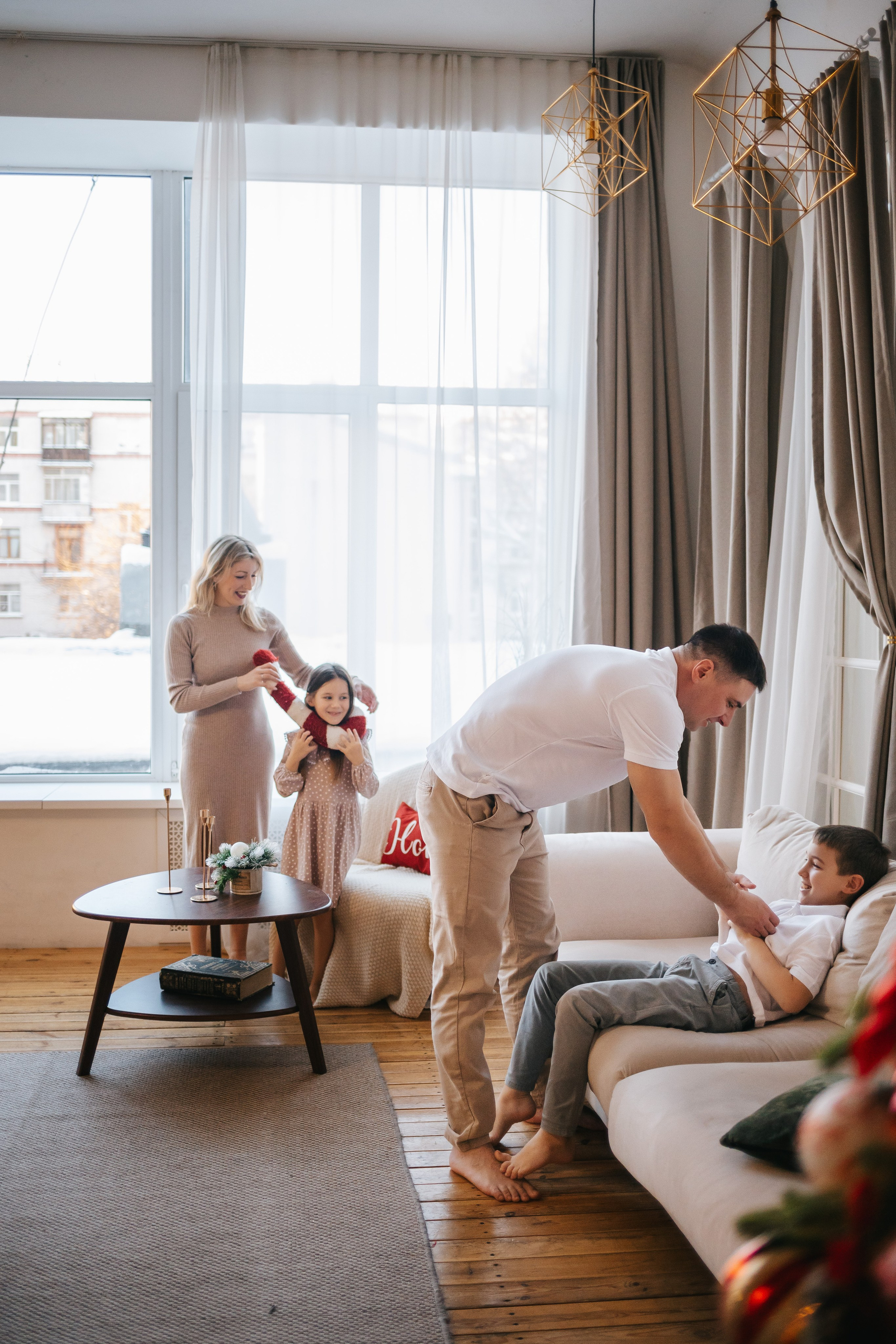 Рома, Оля, Тимур и Ангелина. Семейный lifestyle фотограф в Санкт-Петербурге Людмила Пахомова