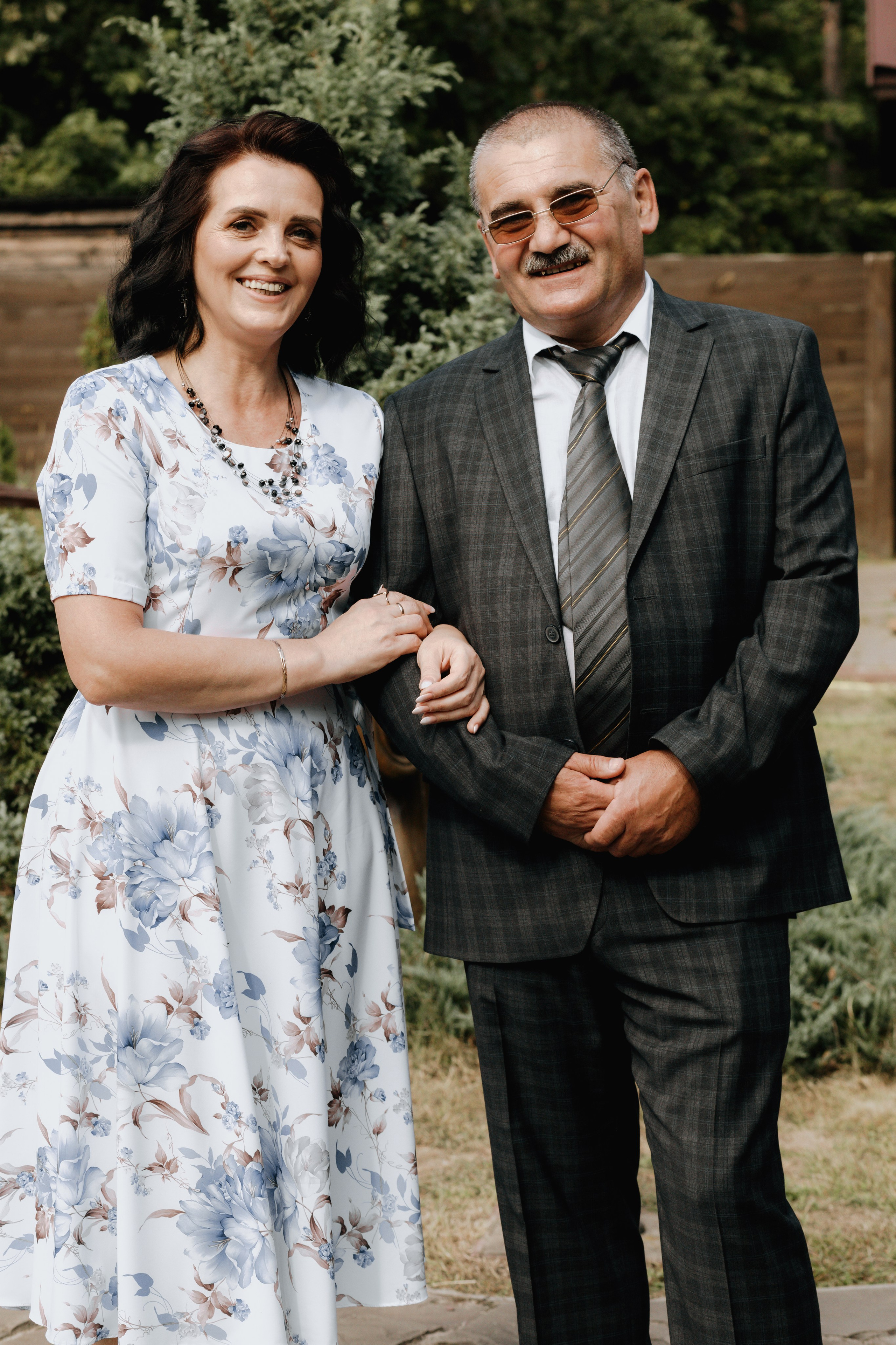 Летняя свадебная фотосессия