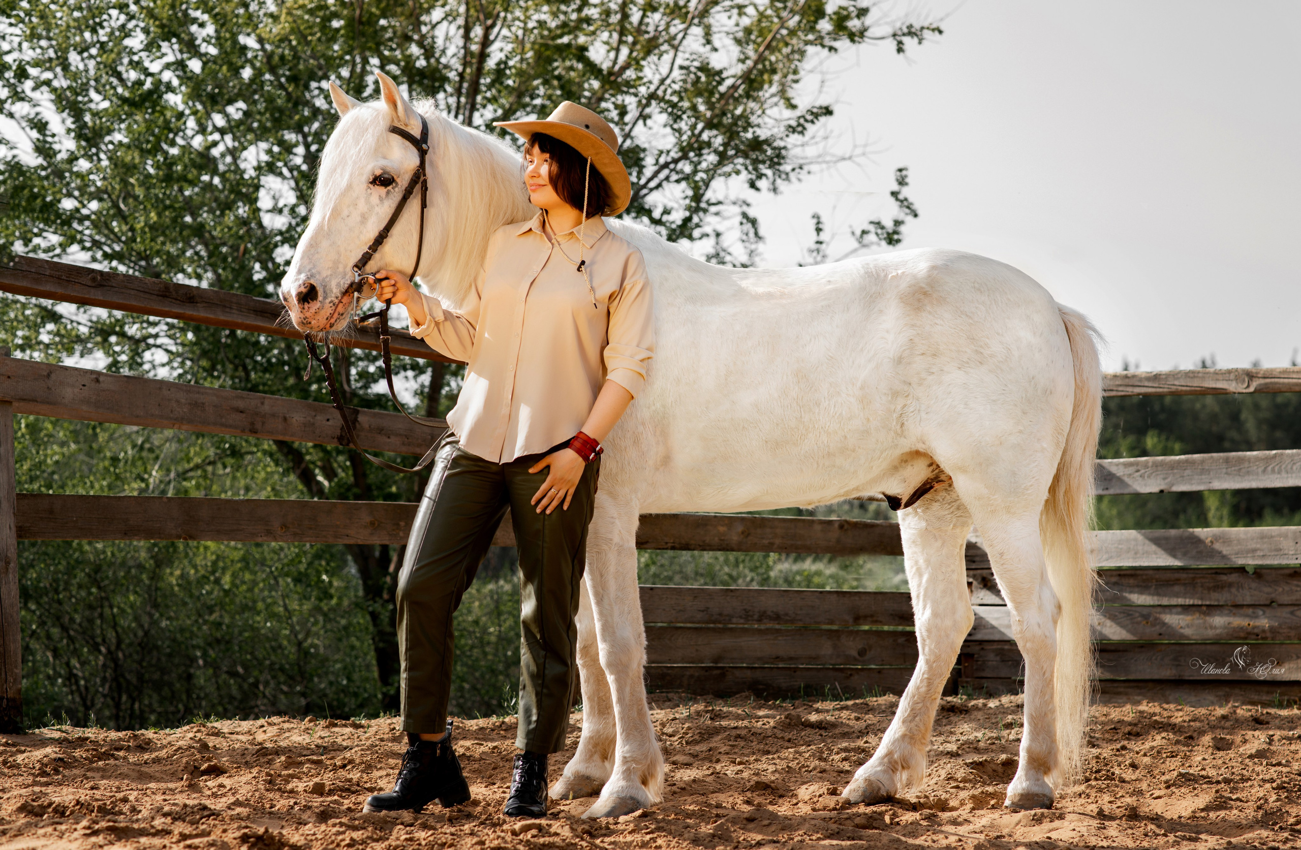 Вестислава и Чингиз. Конный фотограф в Саратове Юлия Иванова