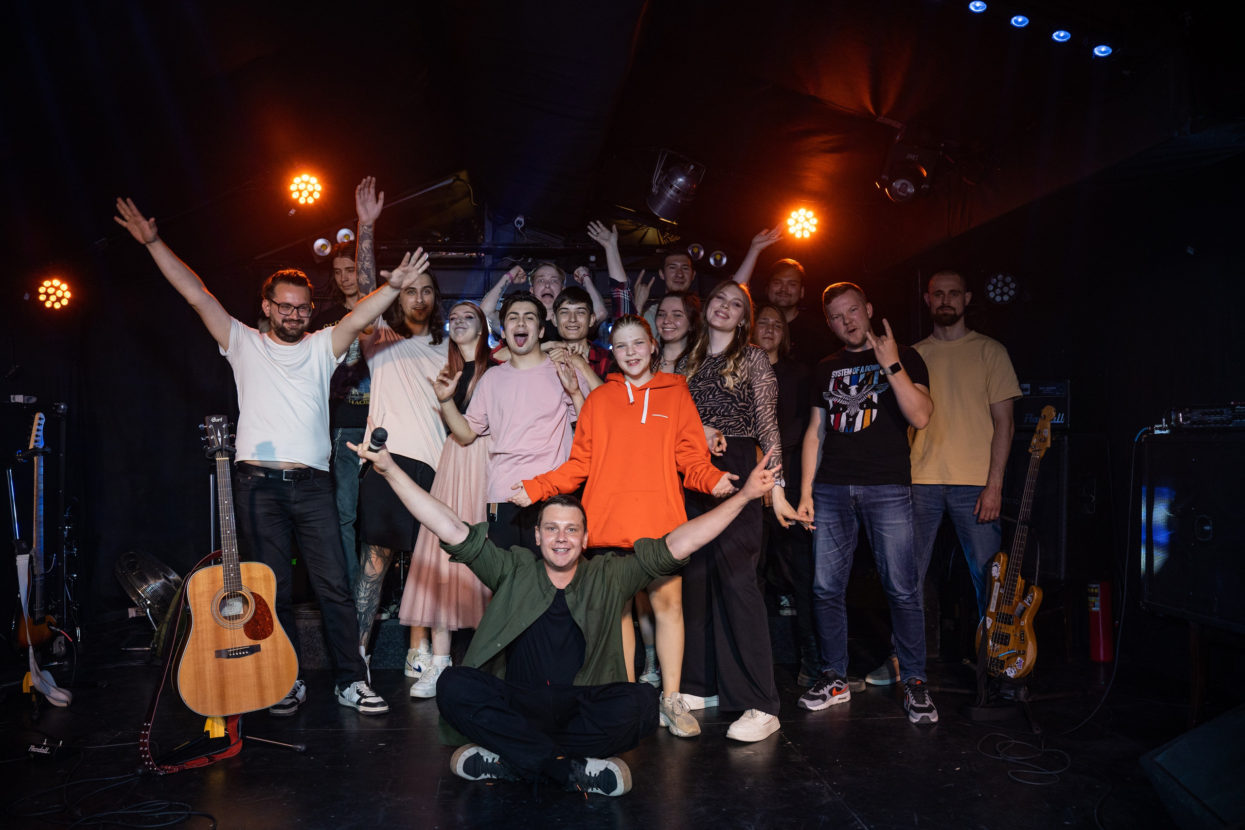 Отчетный концерт НЕшкола гитары|Action club. Концертный и репортажный фотограф в Санкт-Петербурге Слава Пахомов