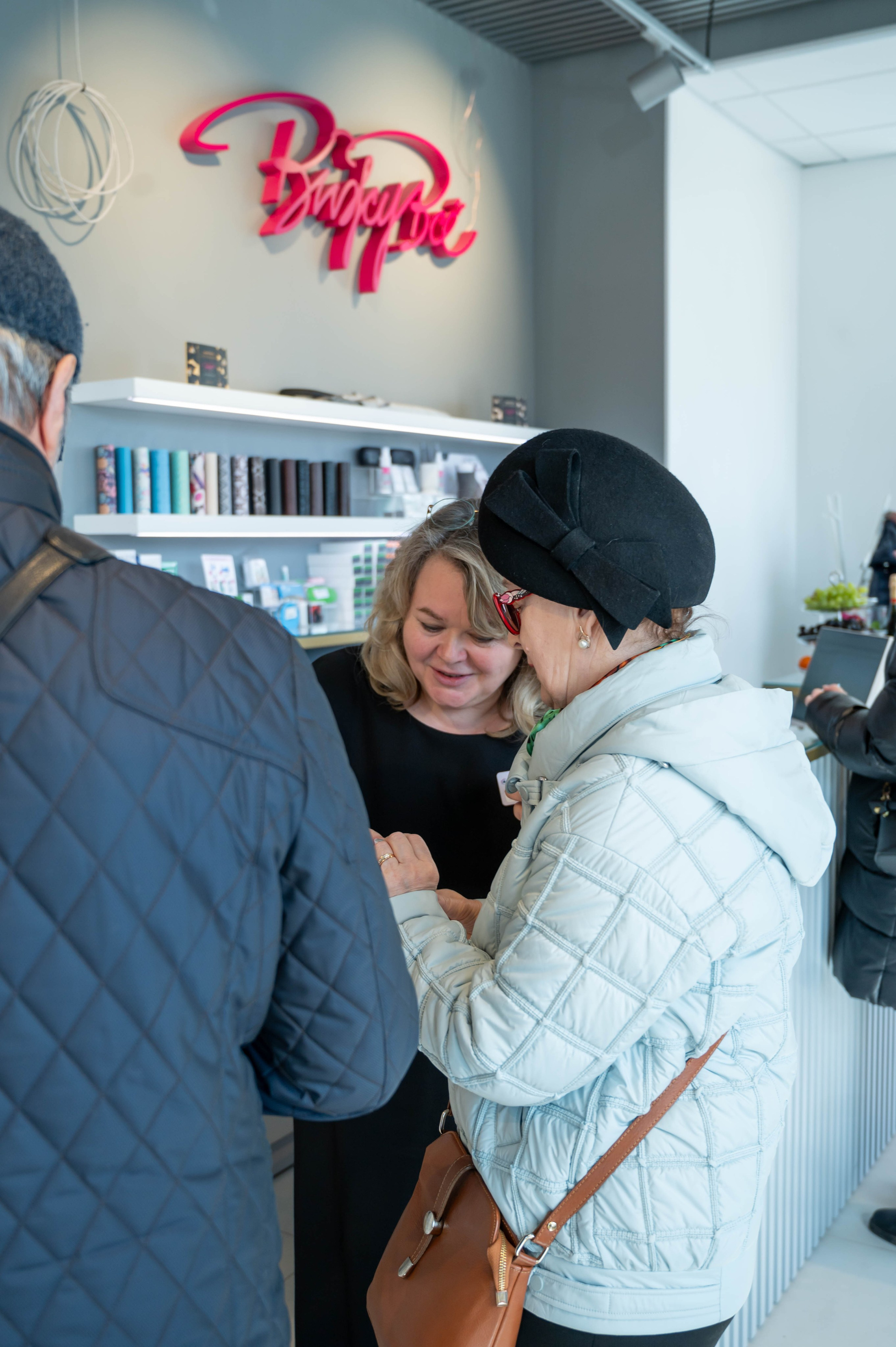 Съёмка открытия оптики