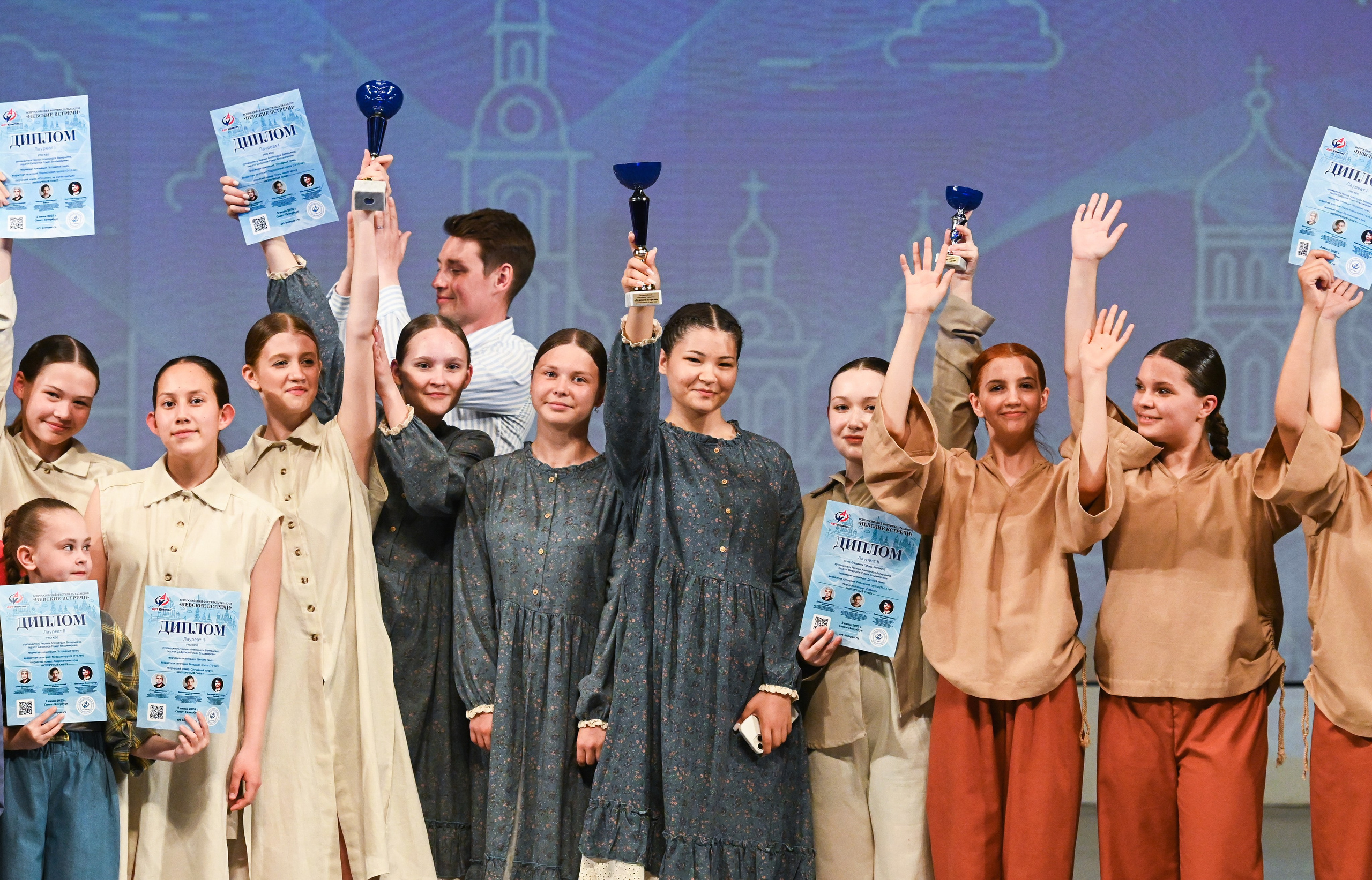 02.06.2025 «АртКомпас» Всероссийский фестиваль талантов «Невские встречи» г. Санкт-Петербург. Медиастудия Фото Концепт