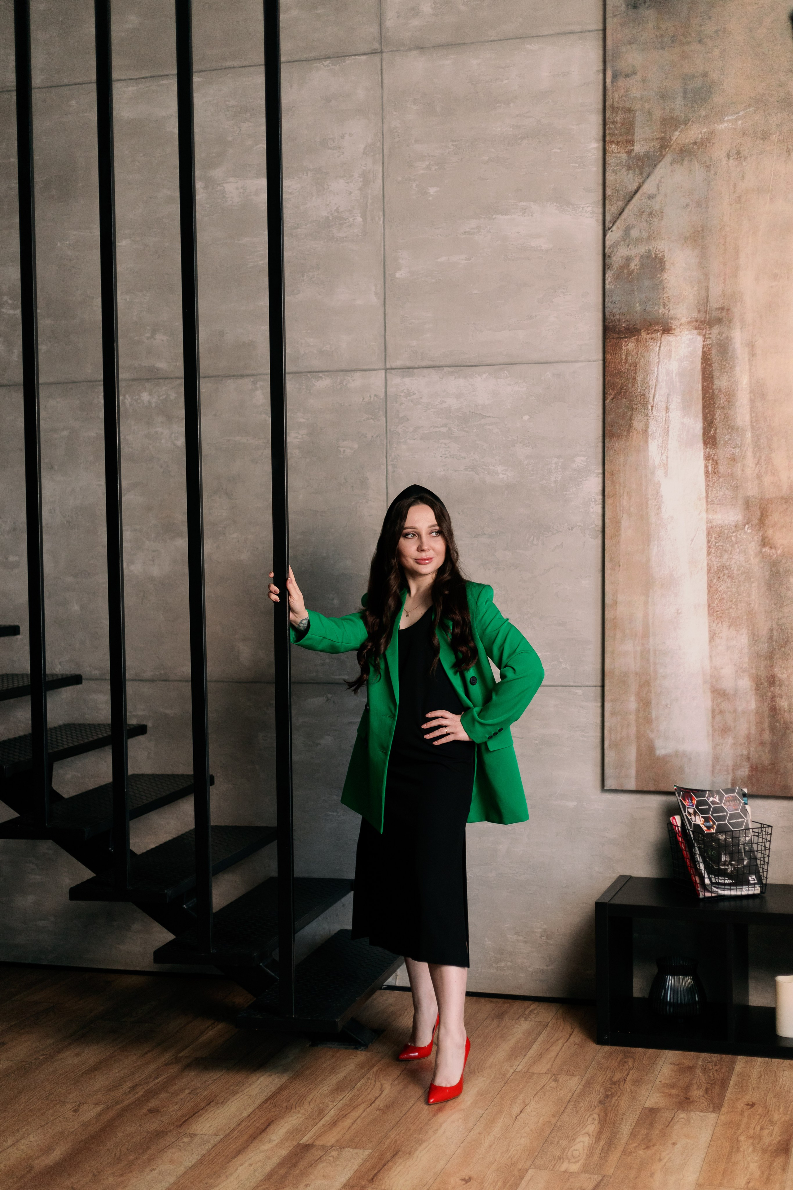 Новогодняя фотосессия для женщин в фотостудии. Фотограф в Санкт-Петербурге, Анна Скворцова