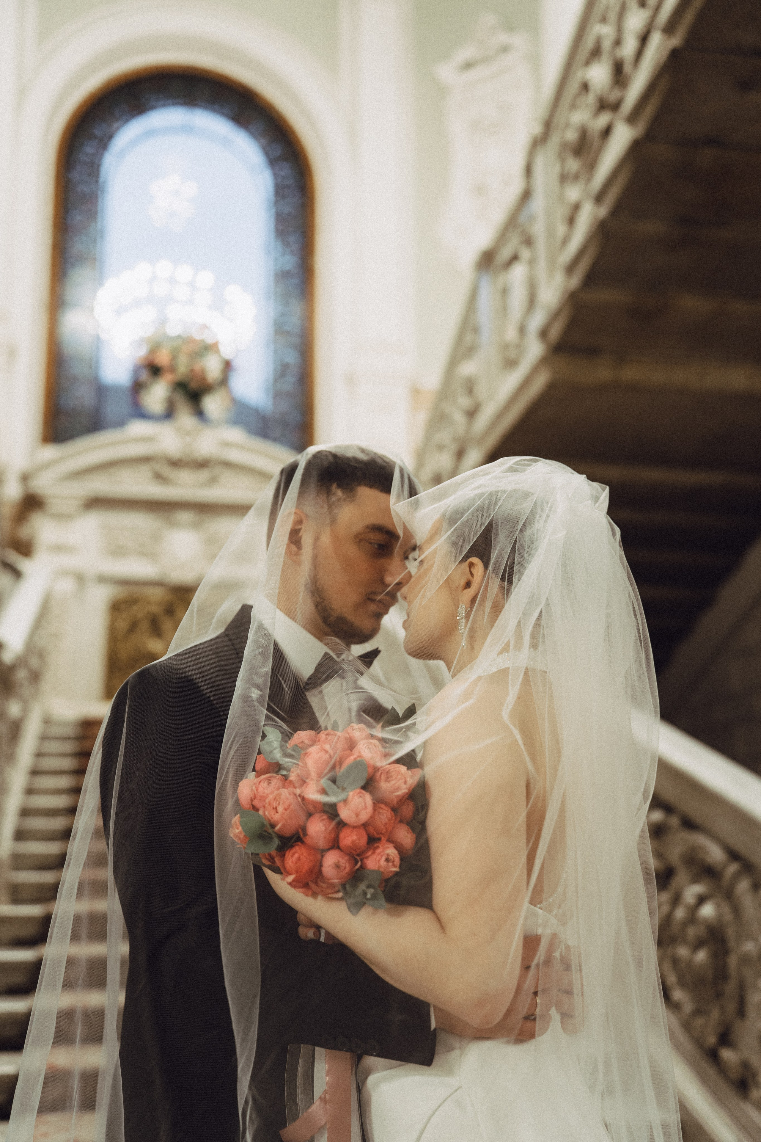 СВАДЕБНАЯ СЬЕМКА В ПЕВОМ ДВОРЦЕ БРАКОСОЧЕТАНИЯ. Профессиональный фотограф, Санкт-Петербург — Виктория Богомолова