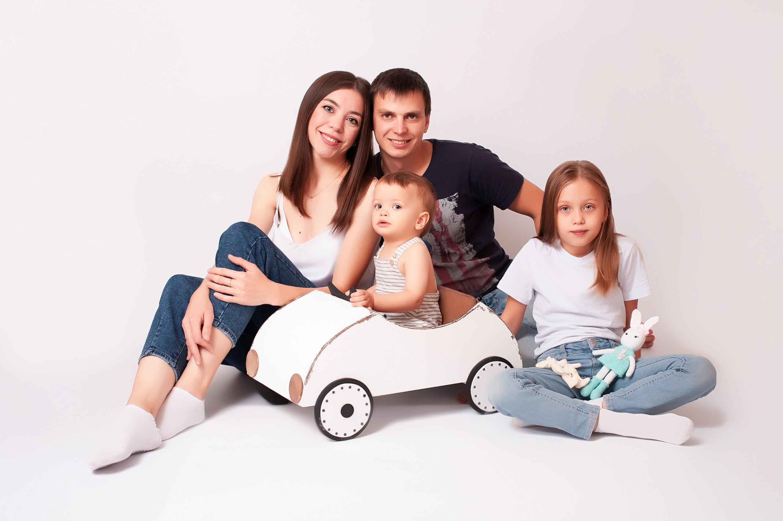 СЕМЬЯ. Портфолио. BABY ZOOM фотостудия в Казани