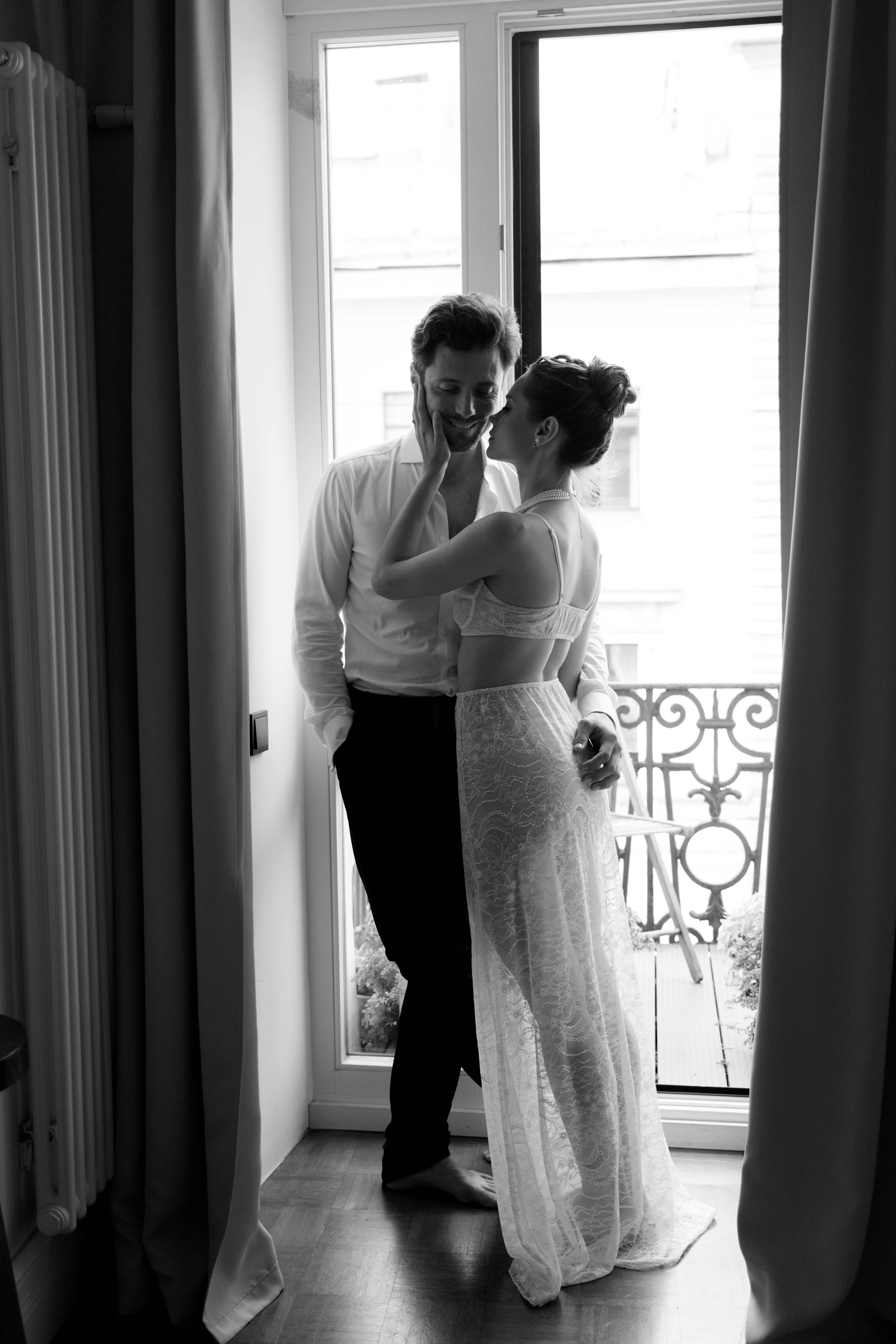 Совместные сборы в одной квартире…. Свадебный фотограф Казань Анастасия Доле