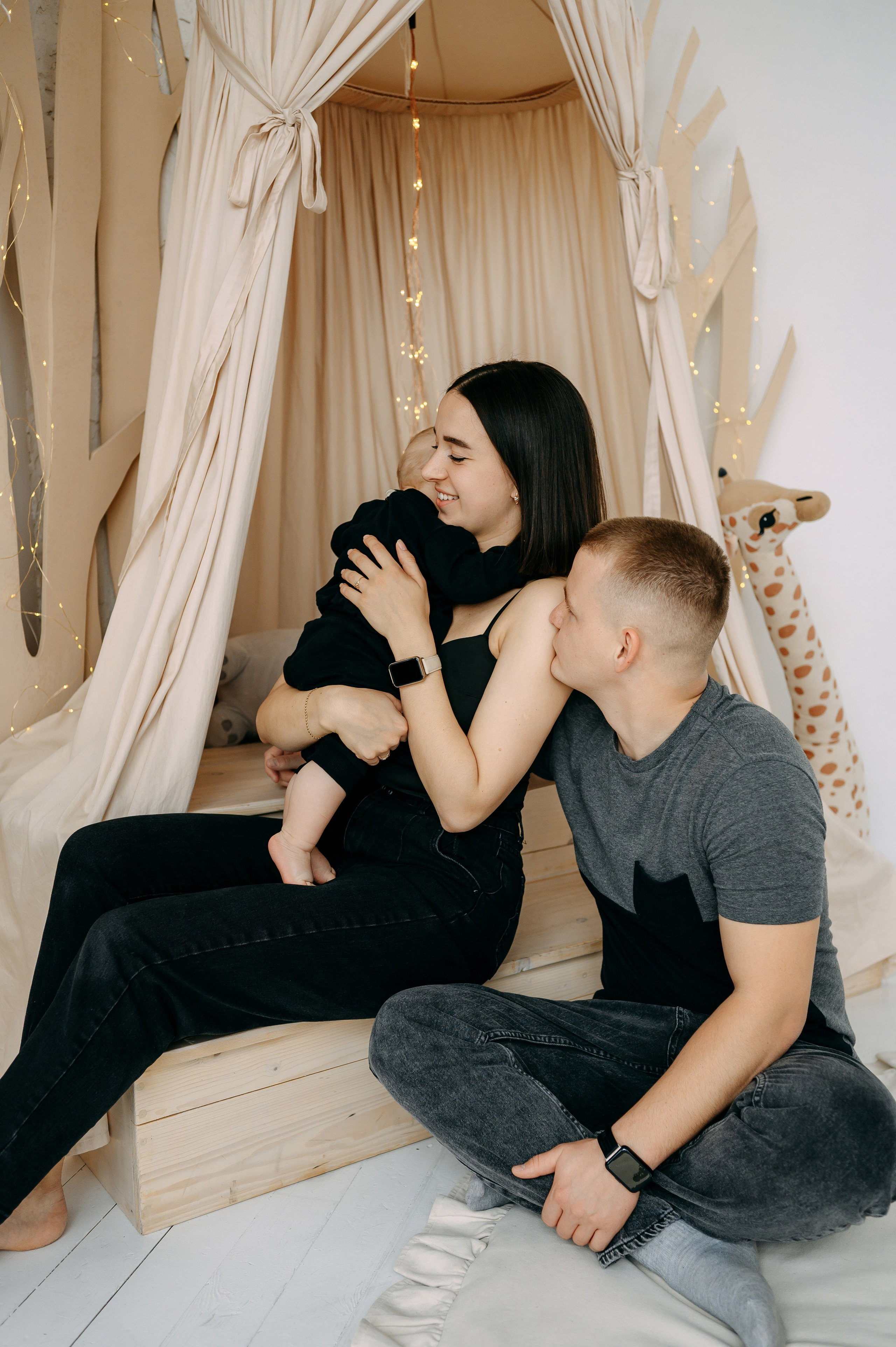 Максим, Жанна, Дима. Свадебный фотограф, фотограф беременности Дарья Доценко