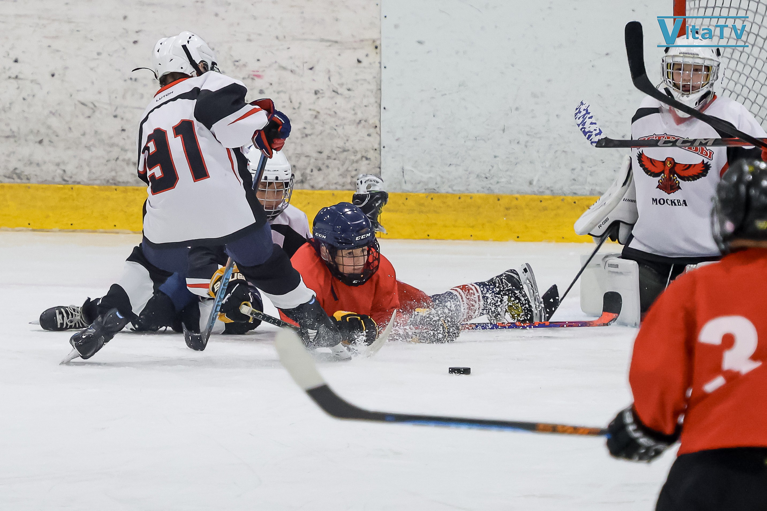 Хоккей (дети). Репортажный фотограф в Москве Екатерина Якель