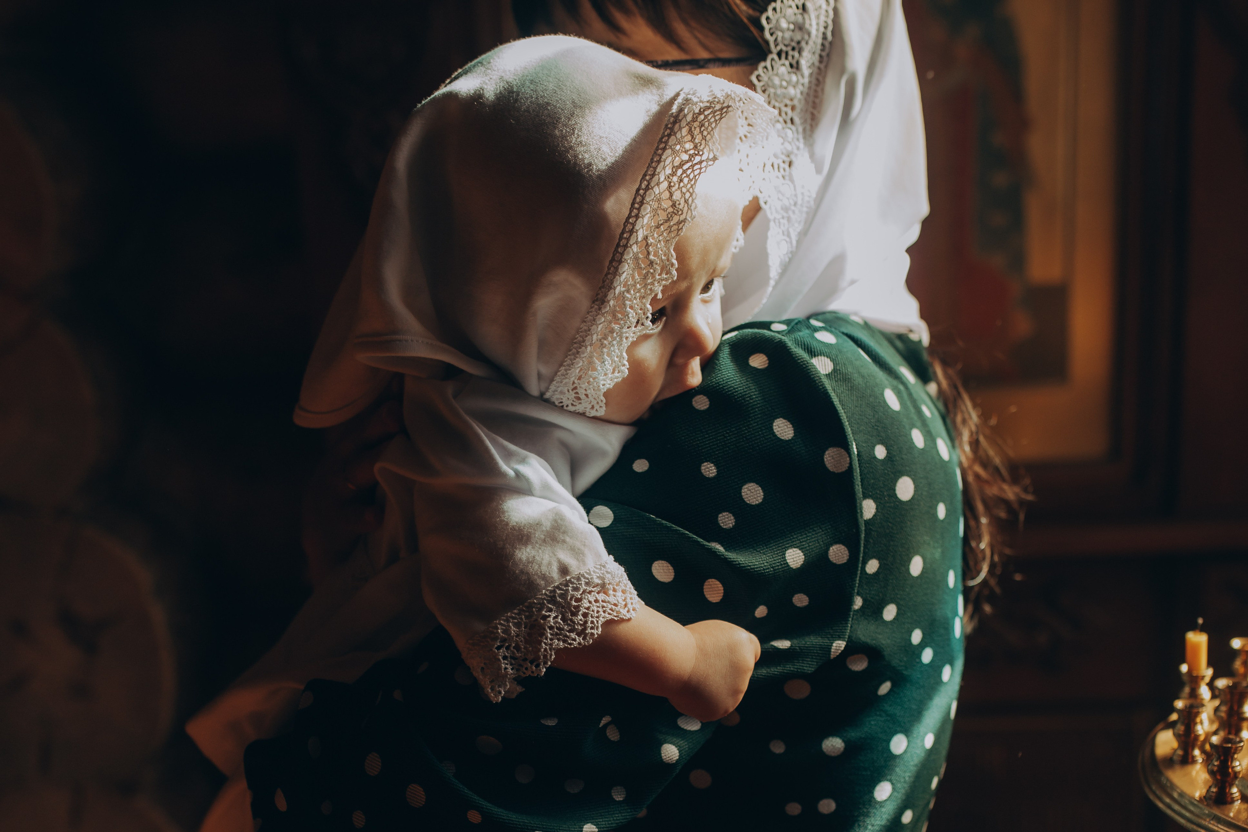 Таинство крещения. Фотограф НИНА ФЕДОРОВА