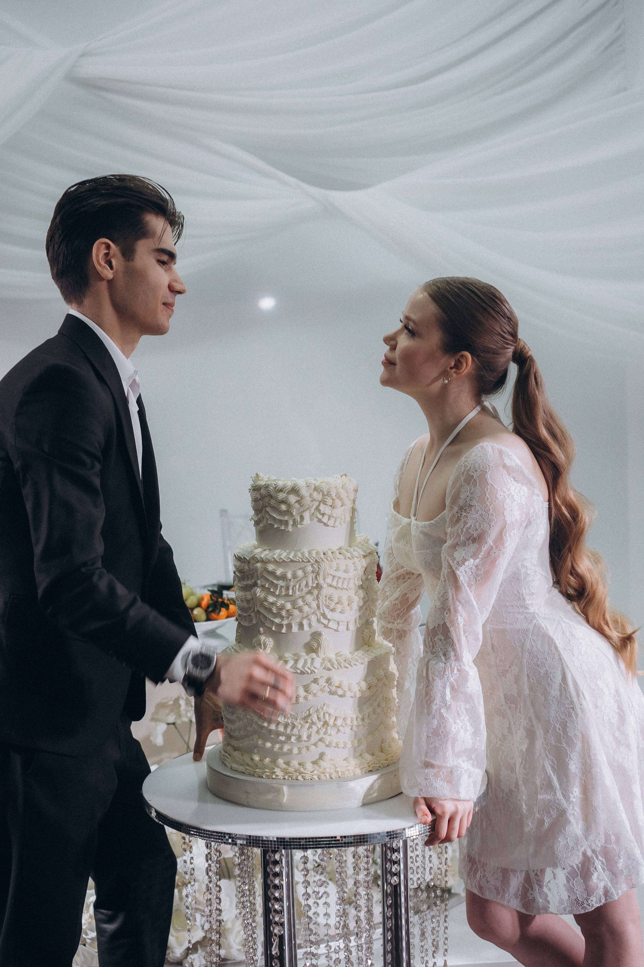 СВАДЕБНЫЙ ТОРТ. ФОТОСЕСИИЯ БАНКЕТА (СНЯТО В СИБИРЕ В НИЖНЕВАРТОВСКЕ). Профессиональный фотограф, Санкт-Петербург — Виктория Богомолова