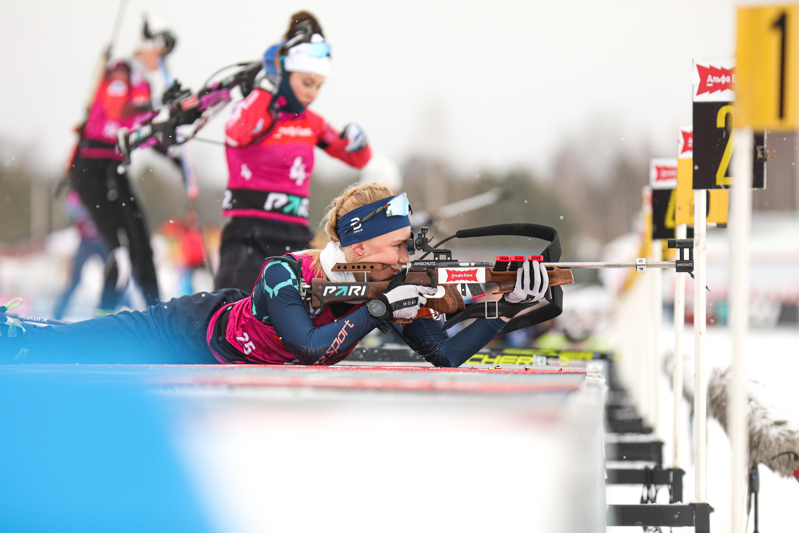 Биатлон. Спортивный фотограф в Сочи Красной поляне Сергей Канада