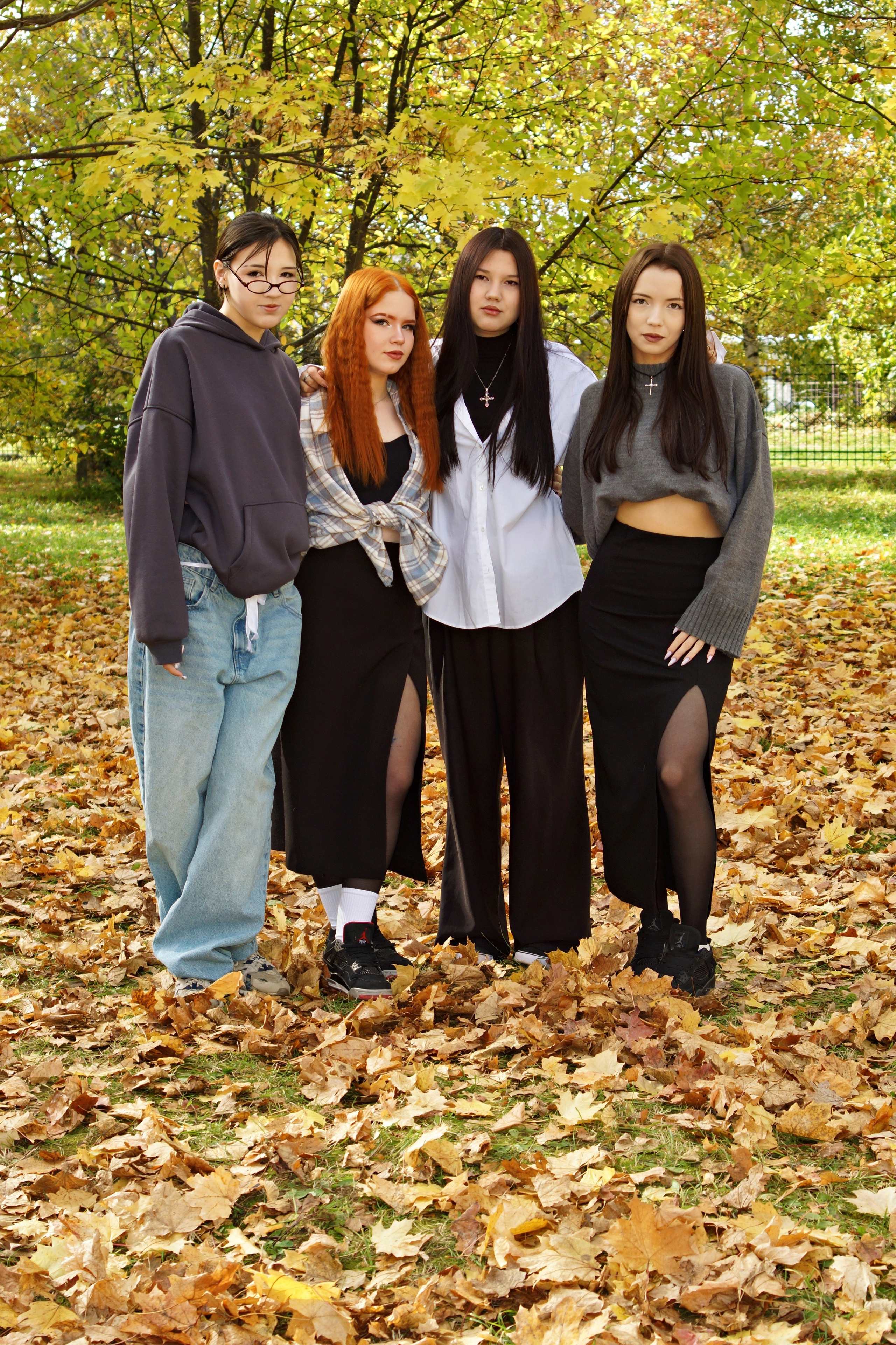 Осенняя фотосессия в школе г. Йошкар-Ола