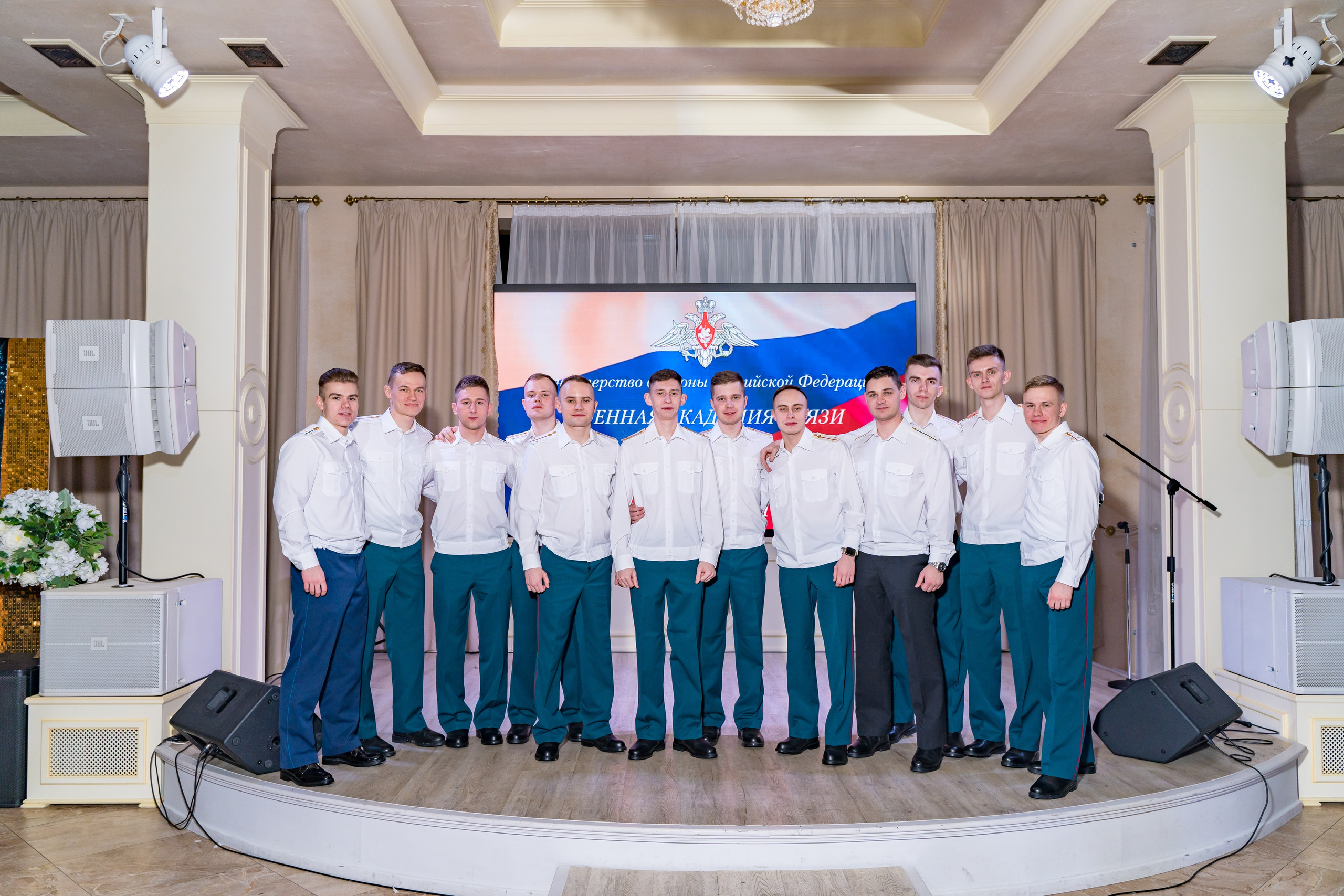 Фотосъемка выпуска военной академии и вручение дипломов