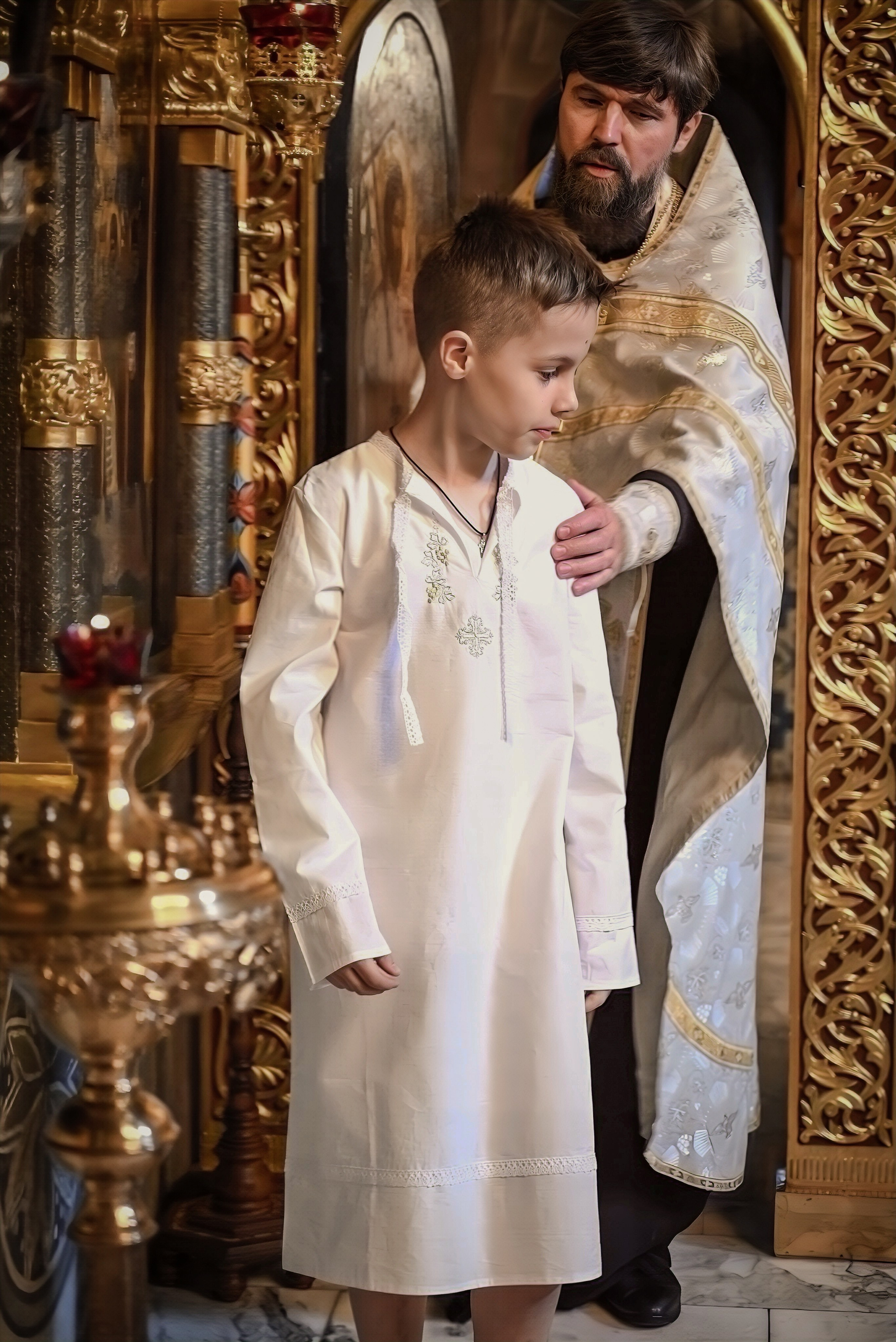 Крещение Арбат мама Ксения. Семейный и детский фотограф Москва