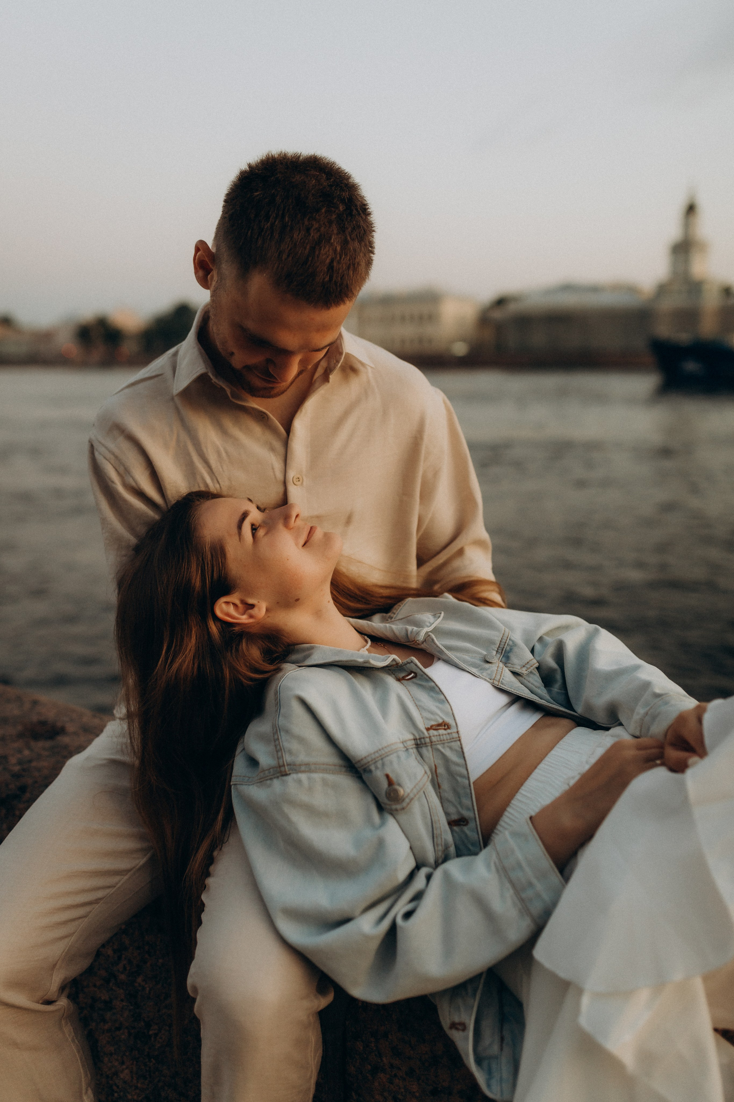 Фотосессия с разводными мостами: LoveStory. Фотограф Санкт-Петербург Князева Елизавета