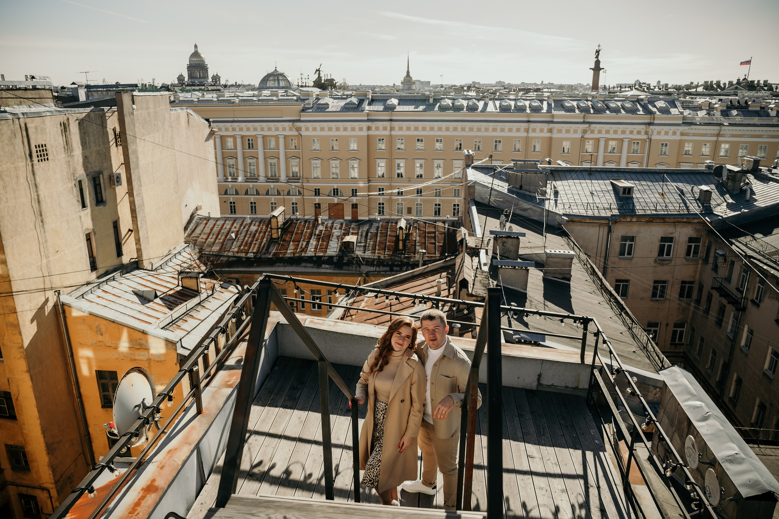 Крыши. Питер. Любовь. Свадебный и семейный фотограф Пушкин Царское Село СПБ Питер Санкт-Петербург и Рязань Ольга Козлова
