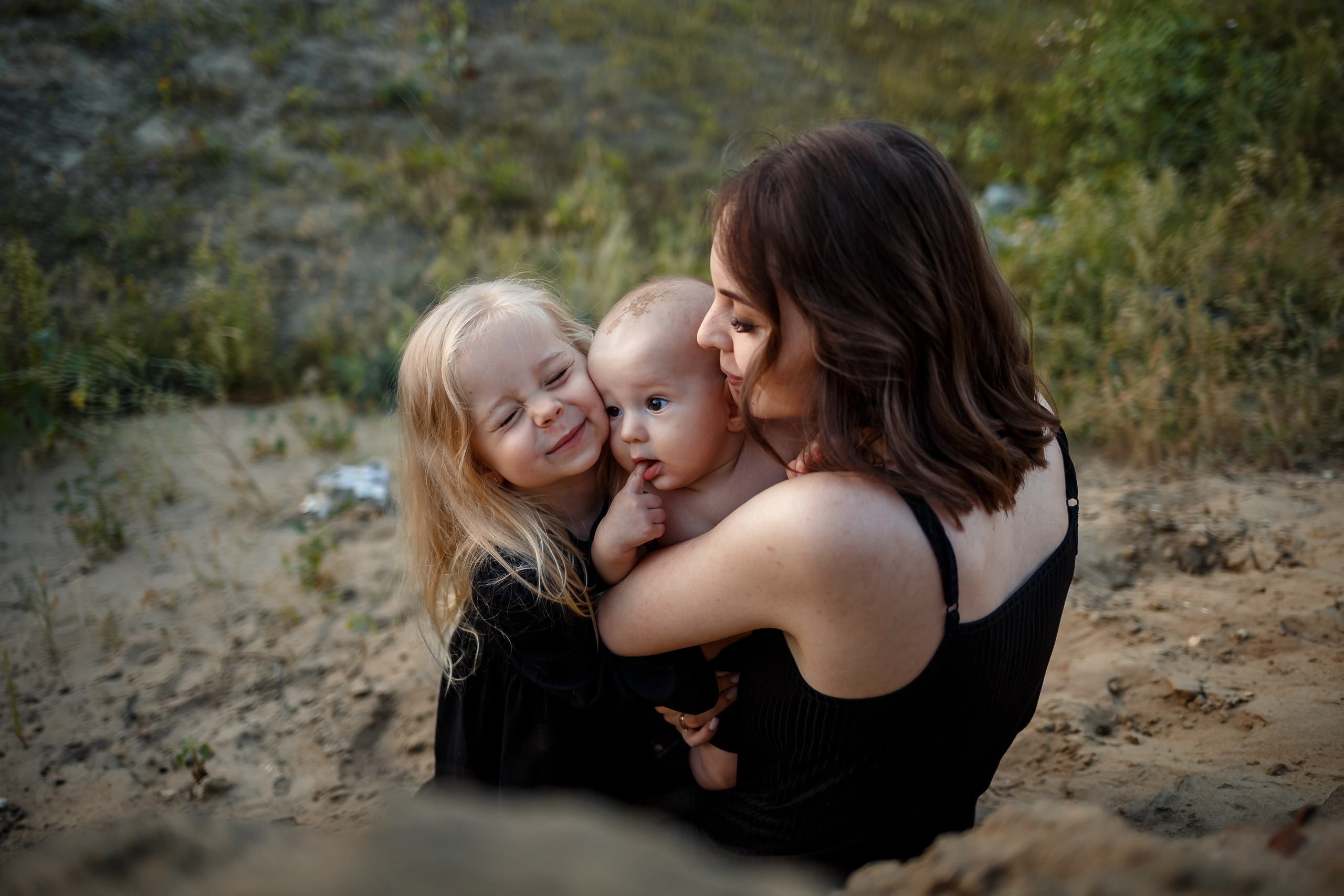 Закат в карьере. Семейный фотограф в Саратове Юлия Охотникова
